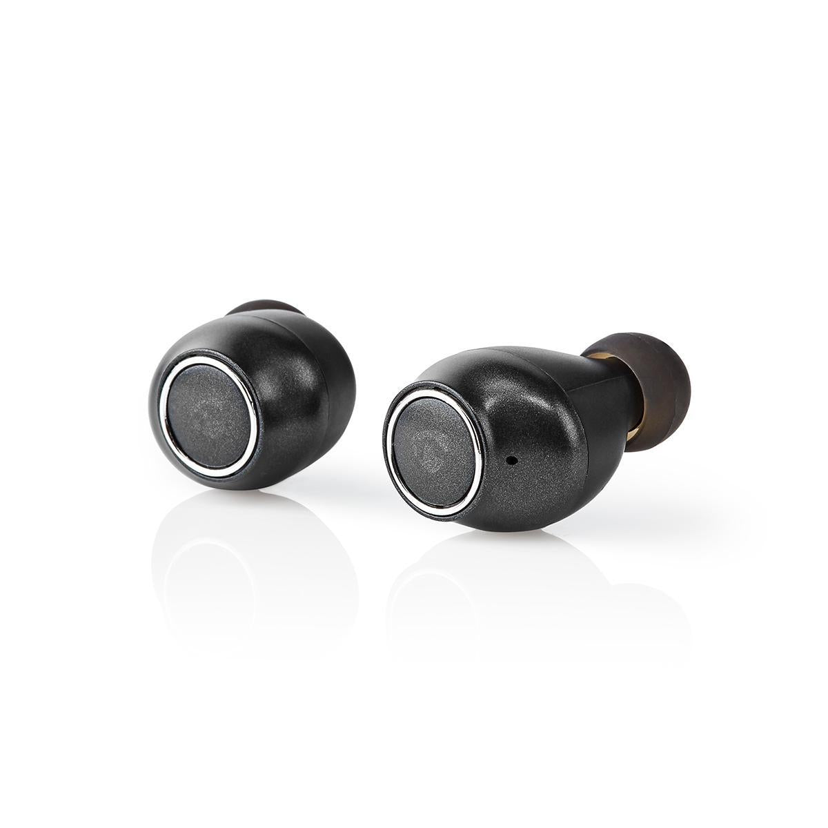Fully Wireless Headphones | Bluetooth® | Maximum battery life: 4 hours | Press Control | Battery cover | Built-in microphone | Support for voice control | Speaker function | Silver / Black