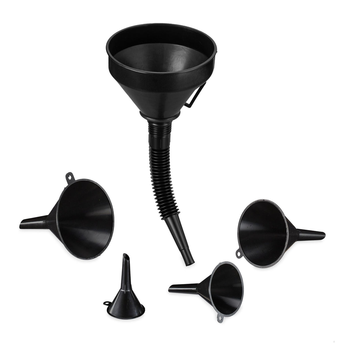 Funnel set with hose
