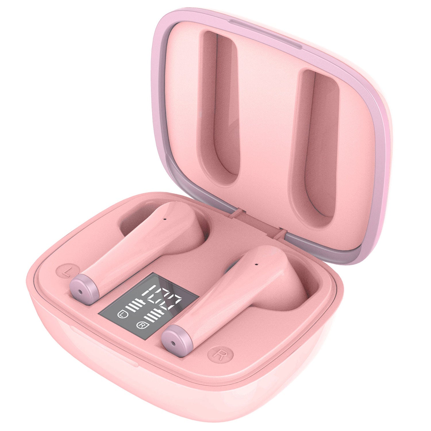 Fuz1 True Wireless Headset Drop Pink