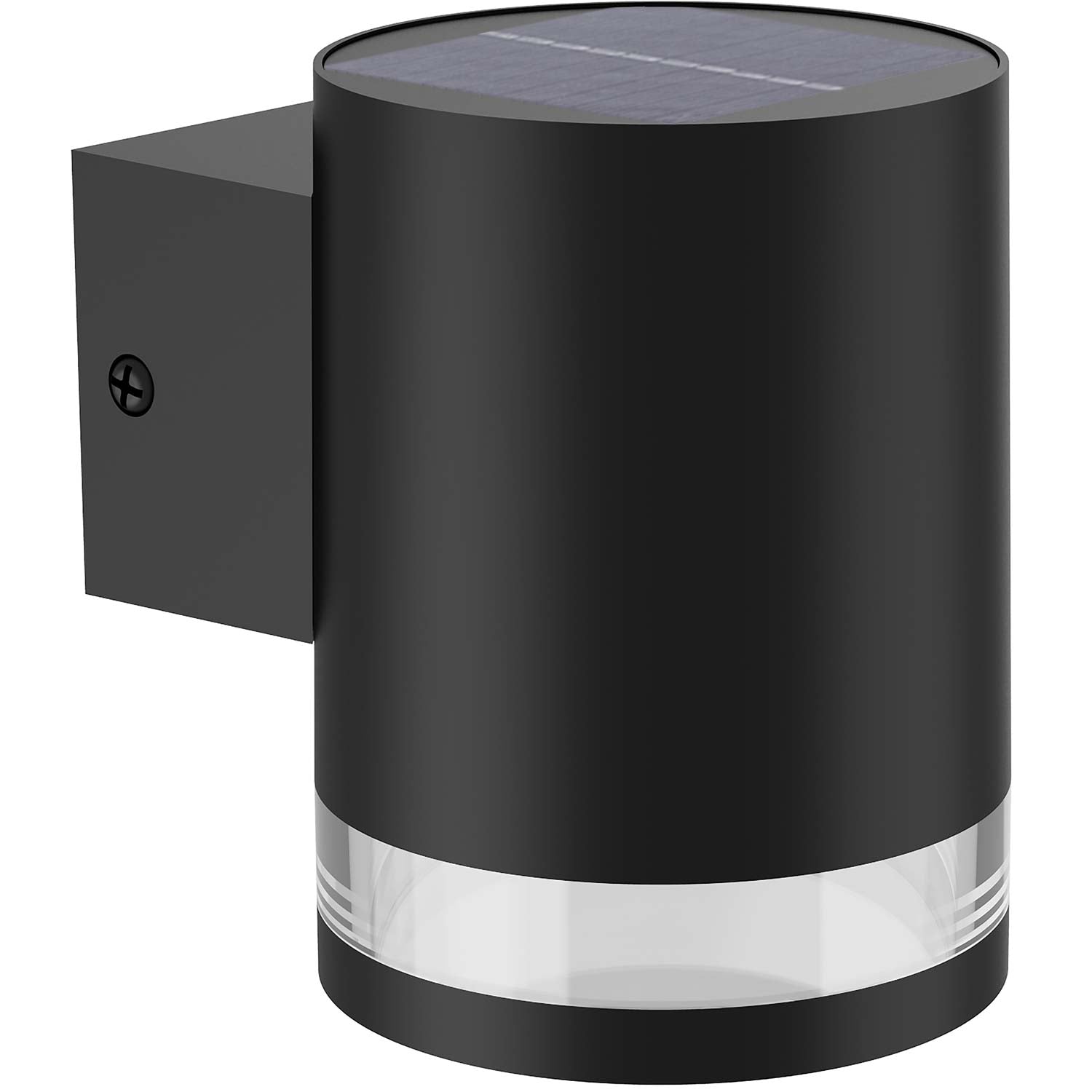 Fyce Wall Lamp Straight Solar Cell Ultra Efficient LED 200lm Black