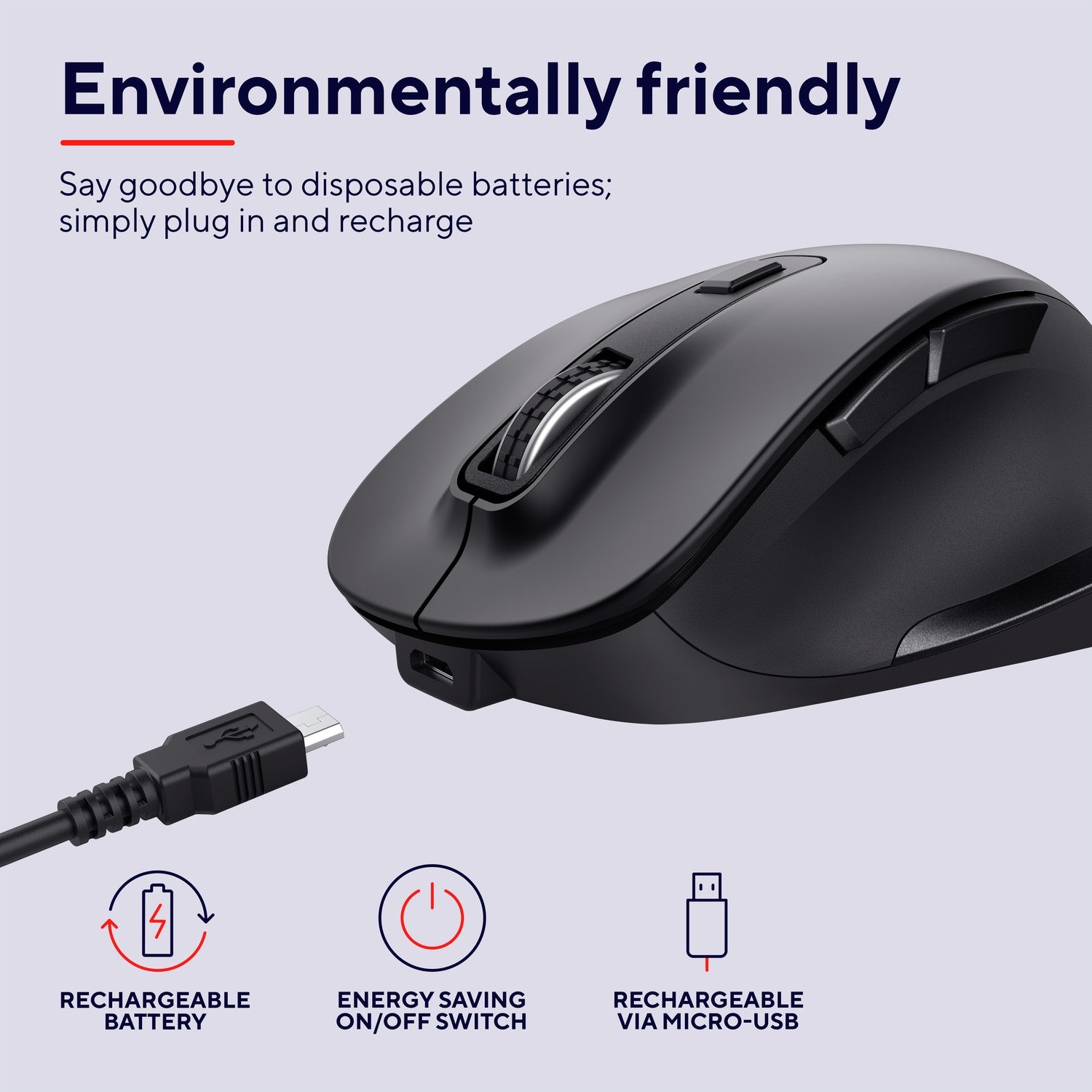 Fyda Wireless mouse Eco Black