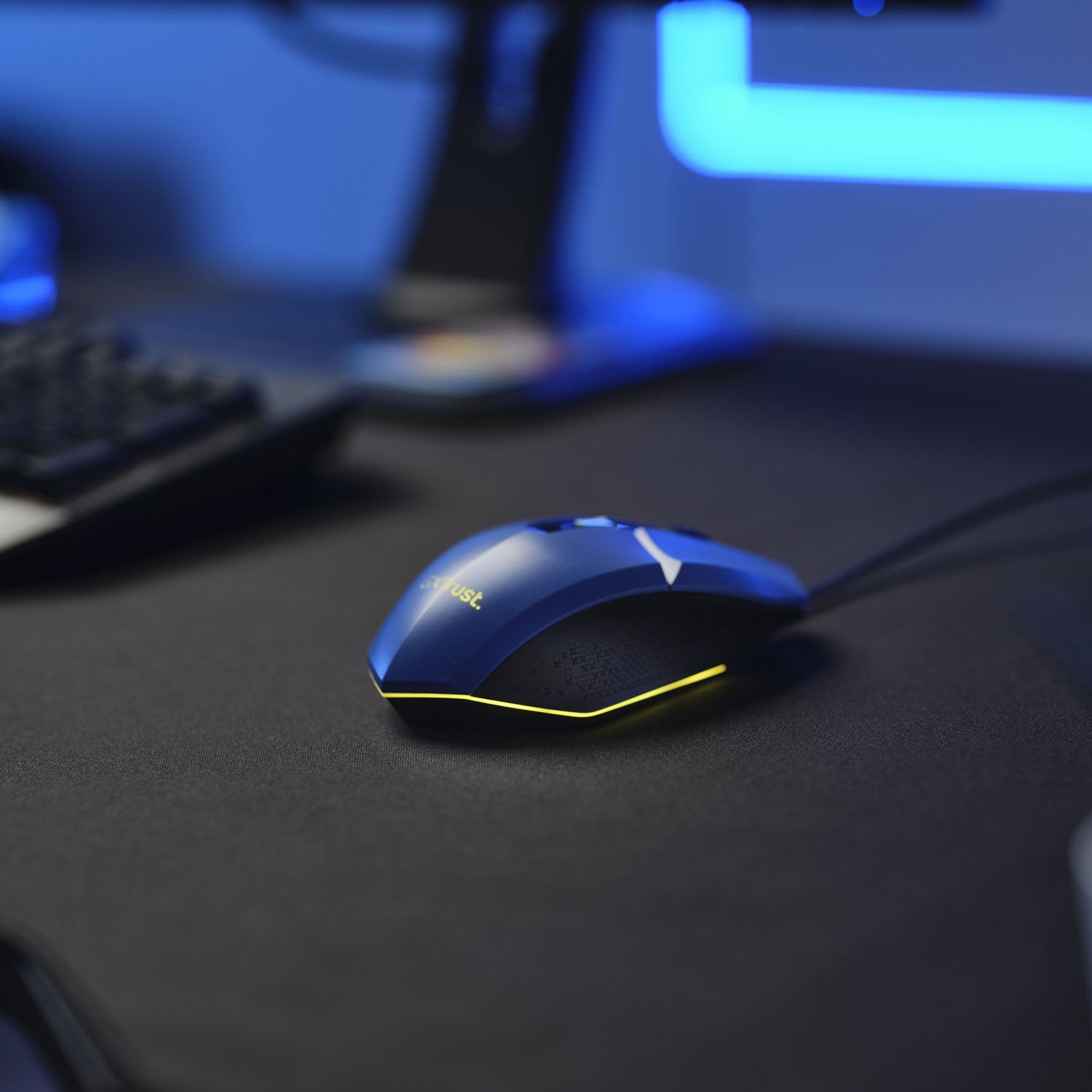 GXT 109B Felox Illuminated Gaming mouse Blue
