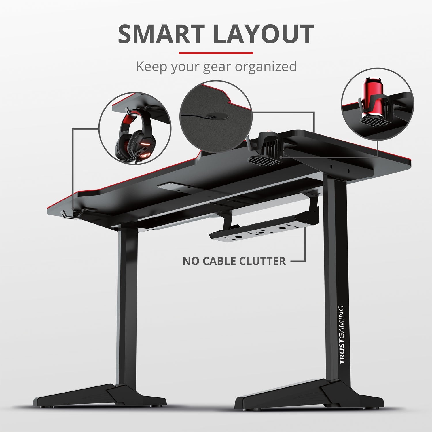 GXT 1175 Imperius XL Gaming Desk