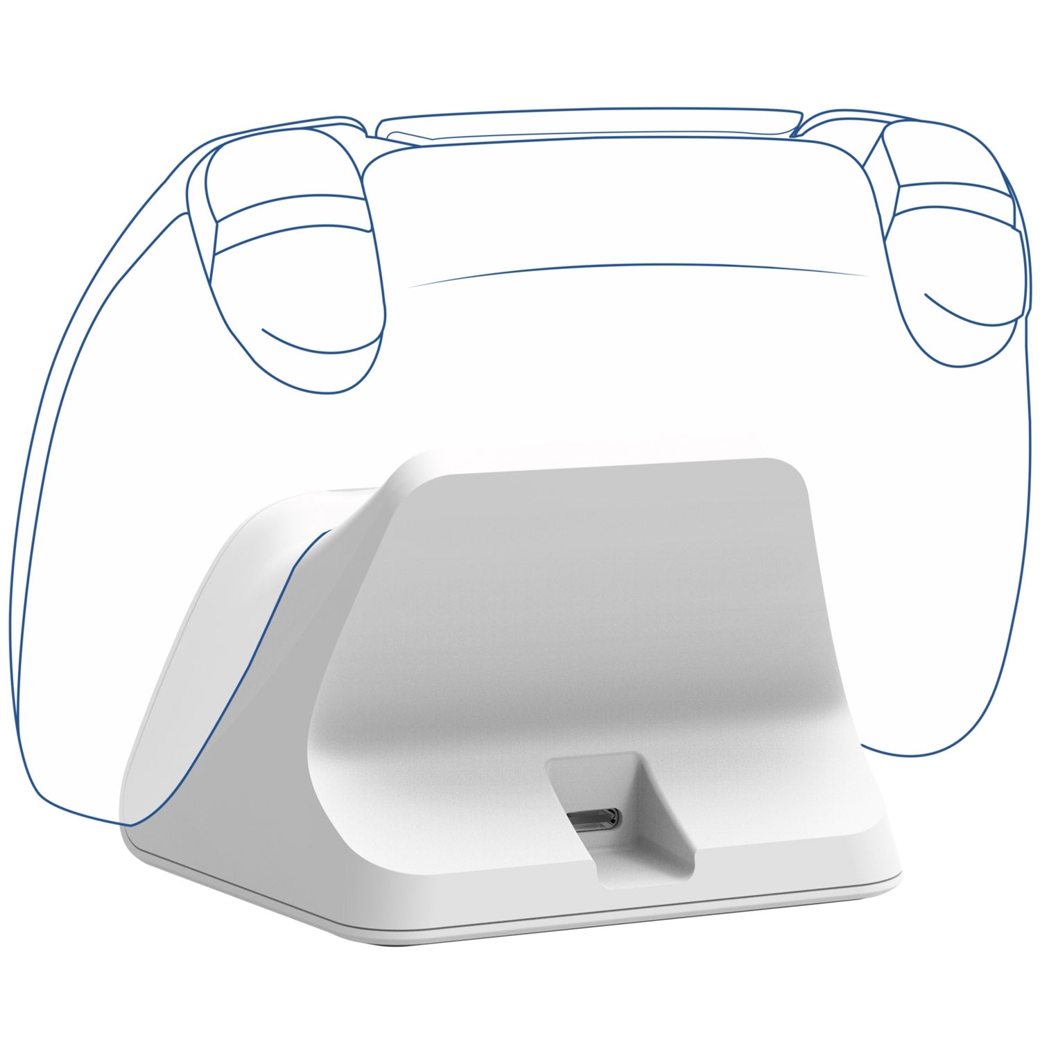 GXT 255W Fast Charging Stand for PS5 Controller White