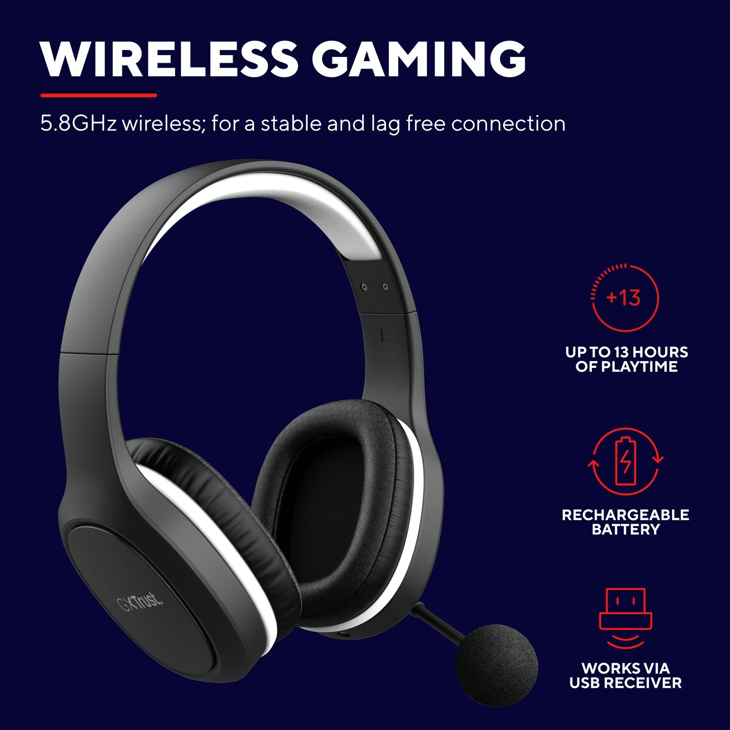 GXT 391 Thian Wireless Gaming headset