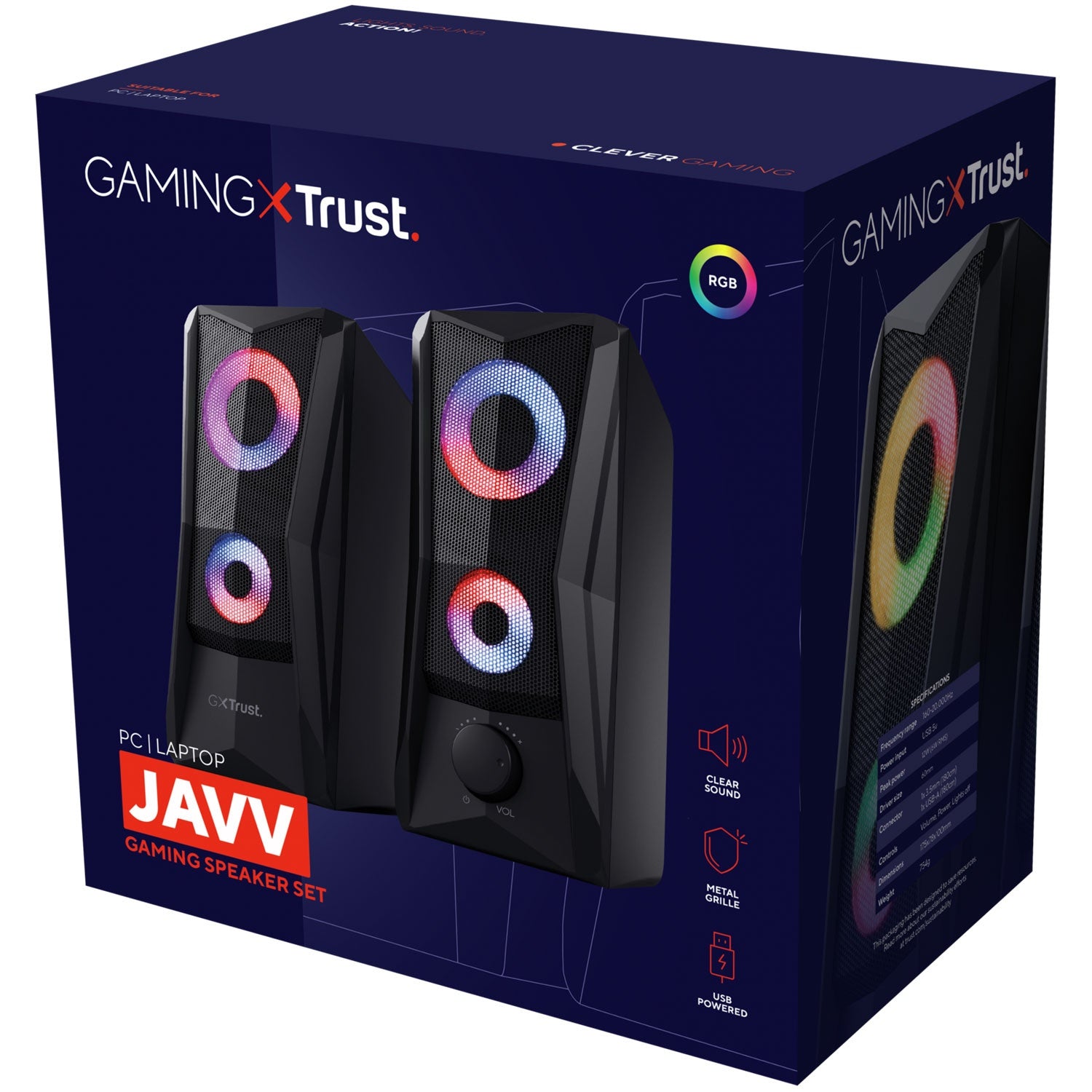 GXT 606B Javv Speaker Kit RGB