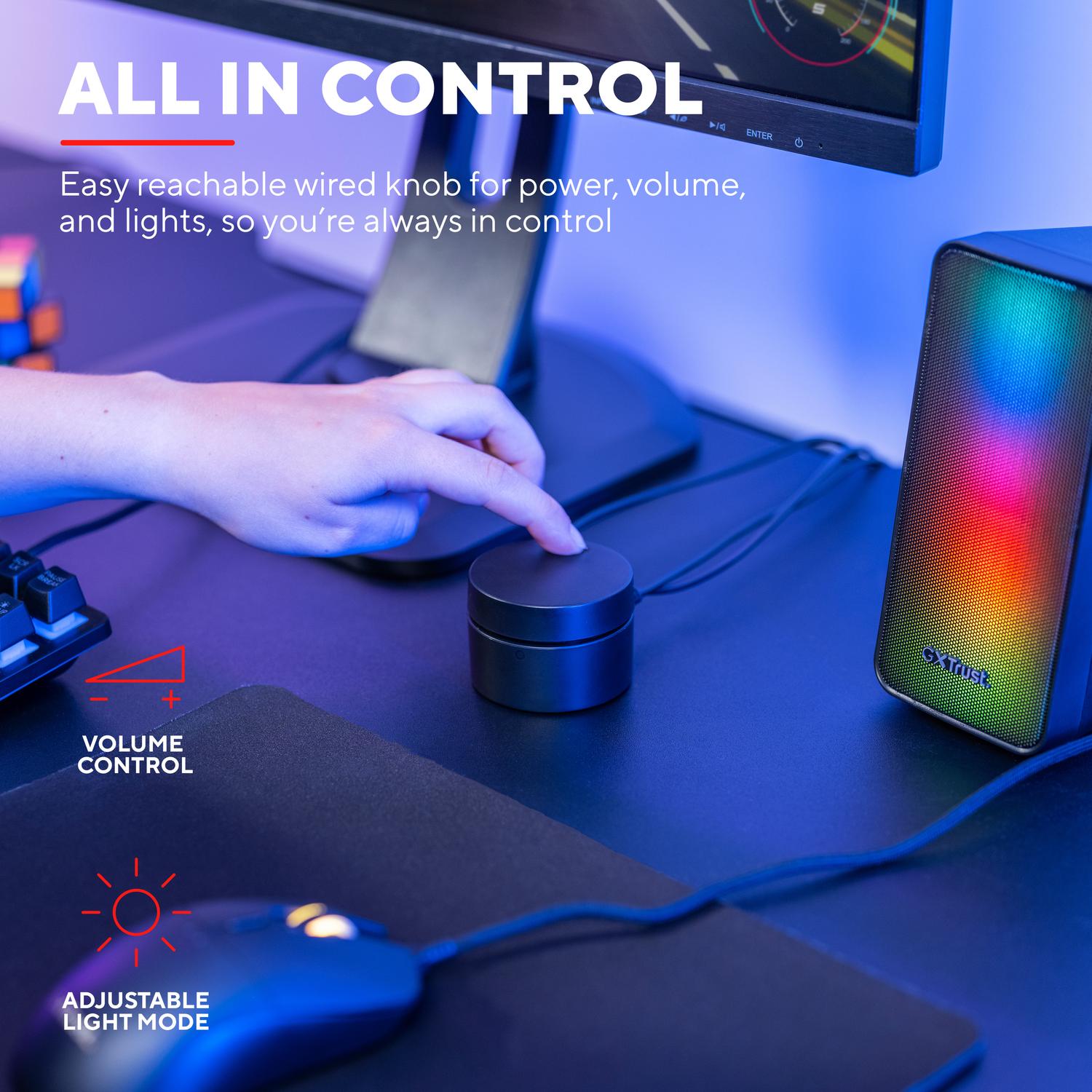 GXT 611 Wezz RGB Gaming speakers 12W