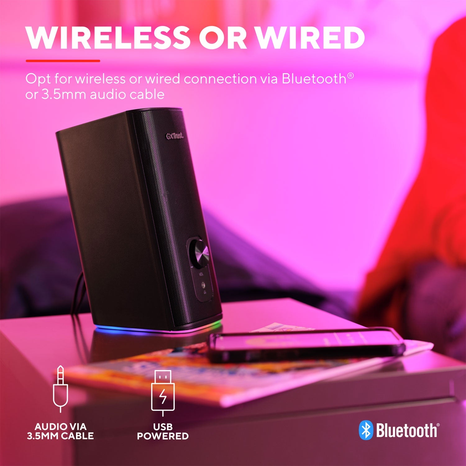 GXT 612 Cetic Gaming speakers Bluetooth