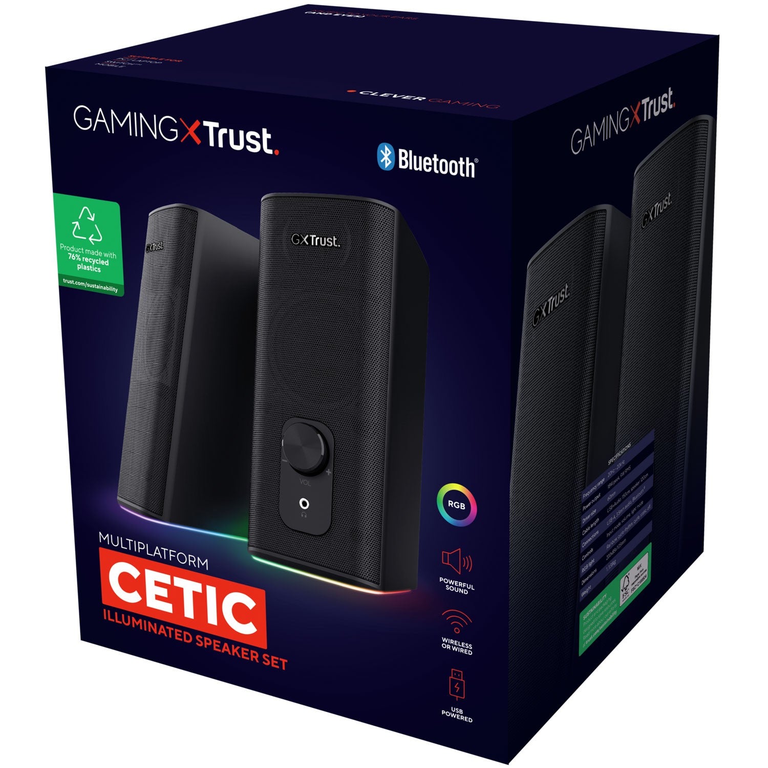 GXT 612 Cetic Gaming speakers Bluetooth