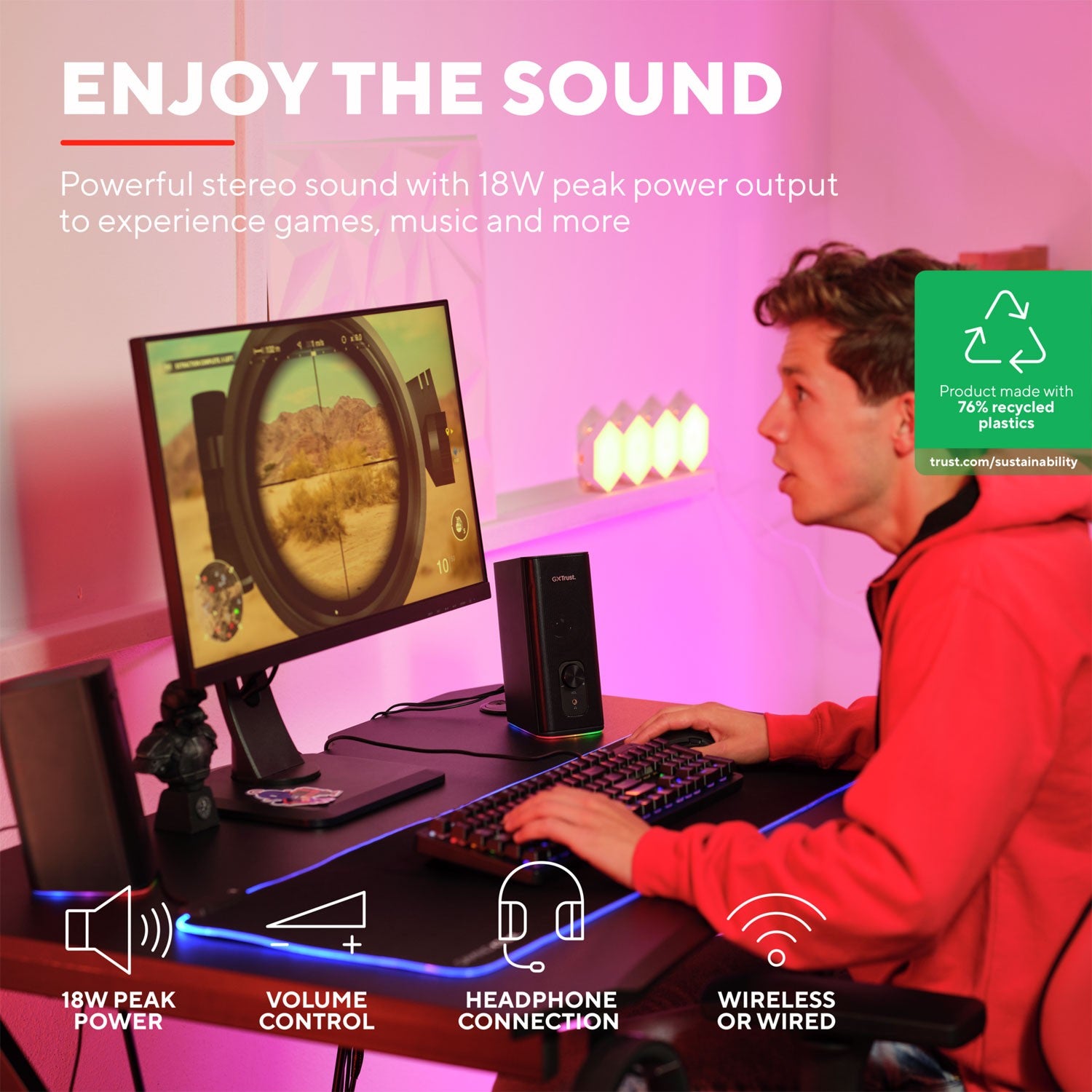 GXT 612 Cetic Gaming speakers Bluetooth