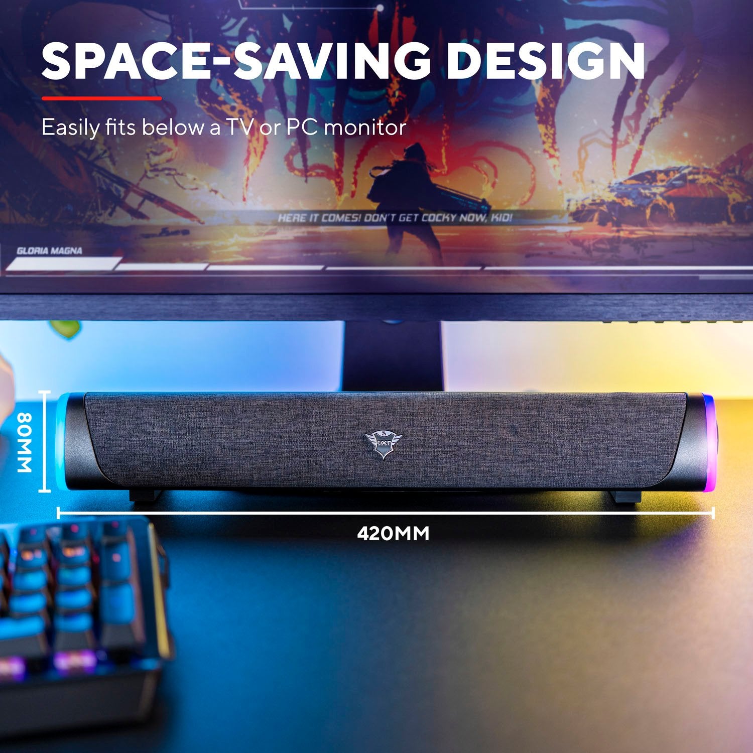 GXT 620 Axon RGB Illuminated Soundbar