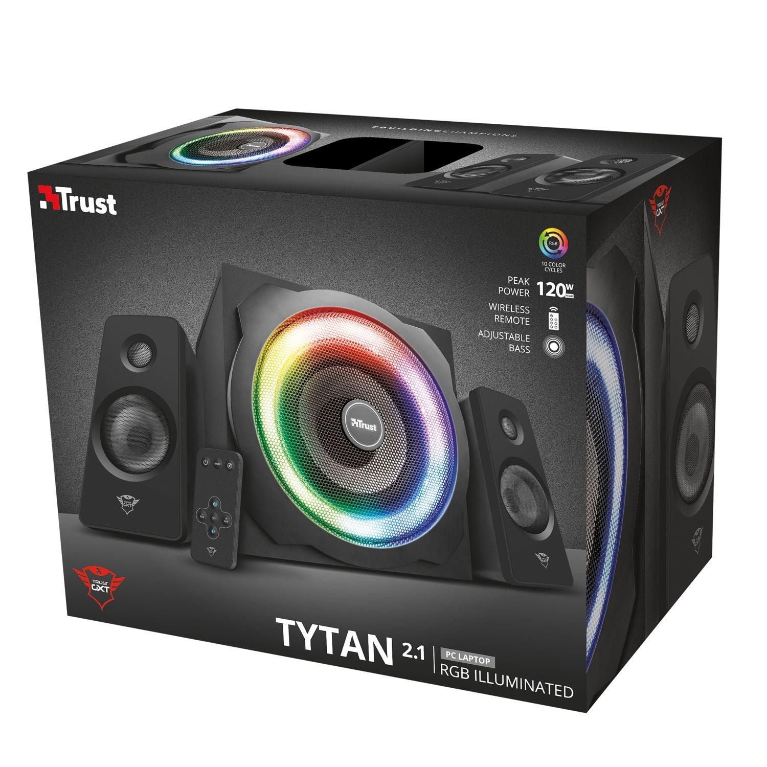 GXT 629 Tytan 2.1 RGB Speakers
