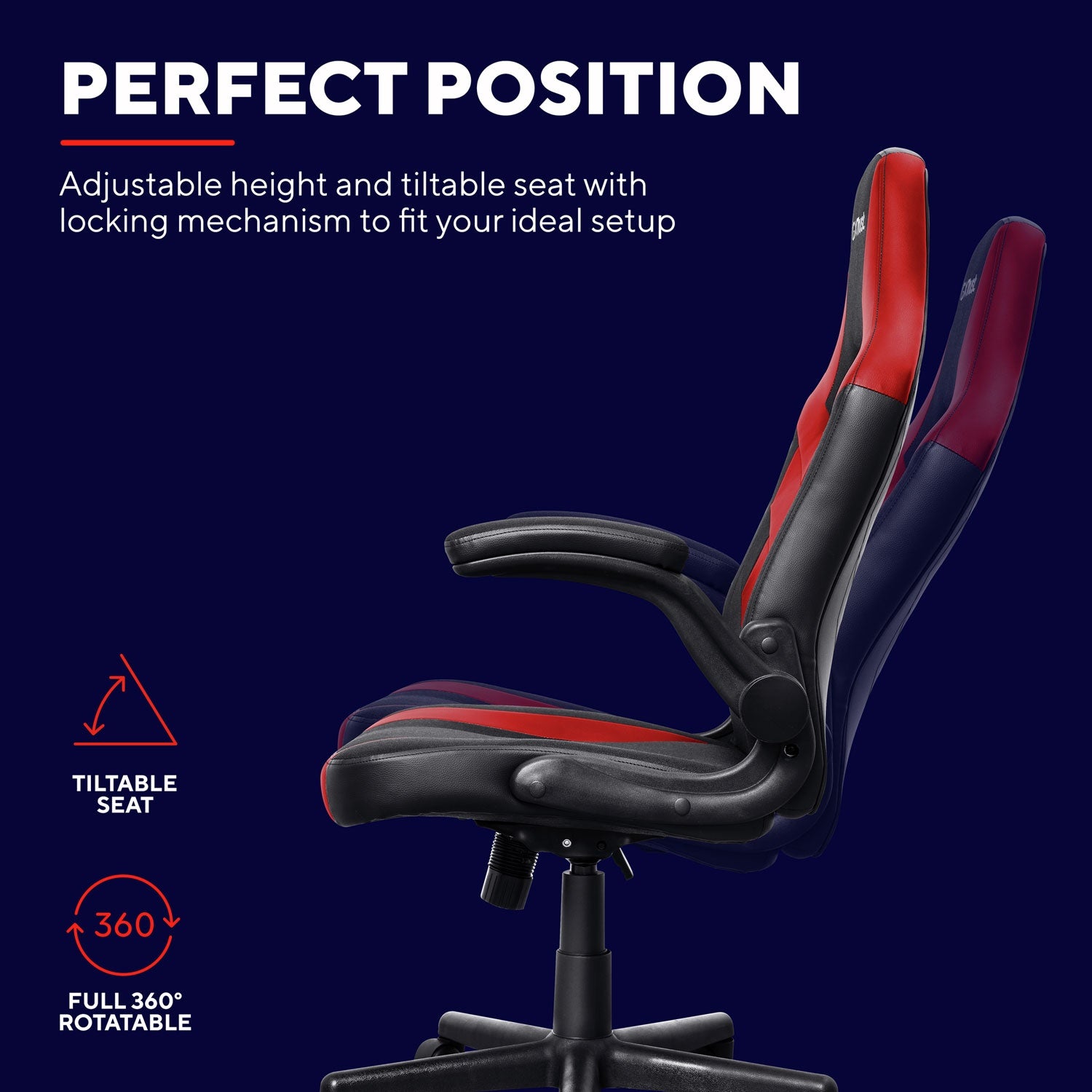 GXT 703R Riye Gaming Chair Red