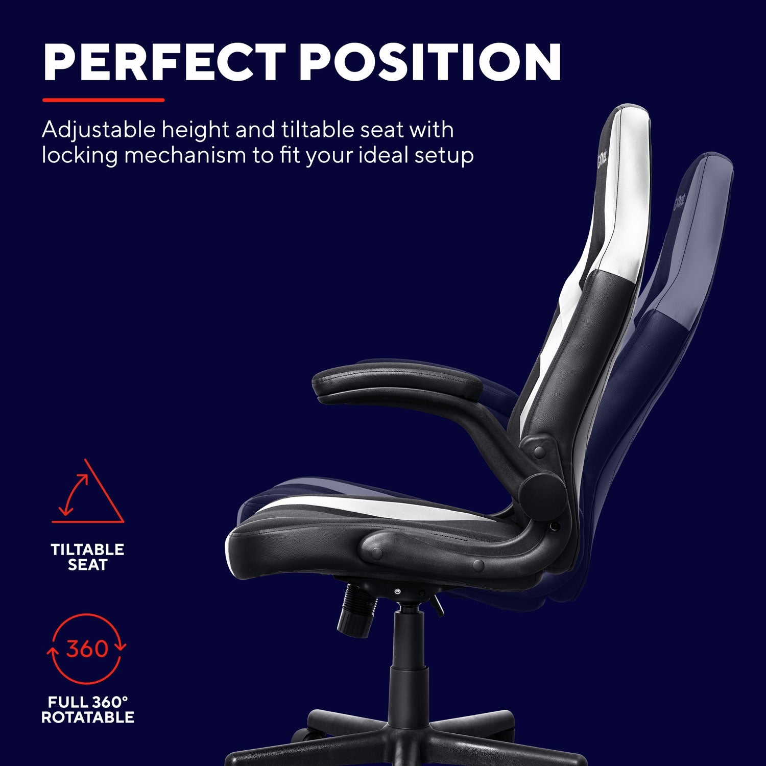 GXT 703W Riye Gaming Chair White