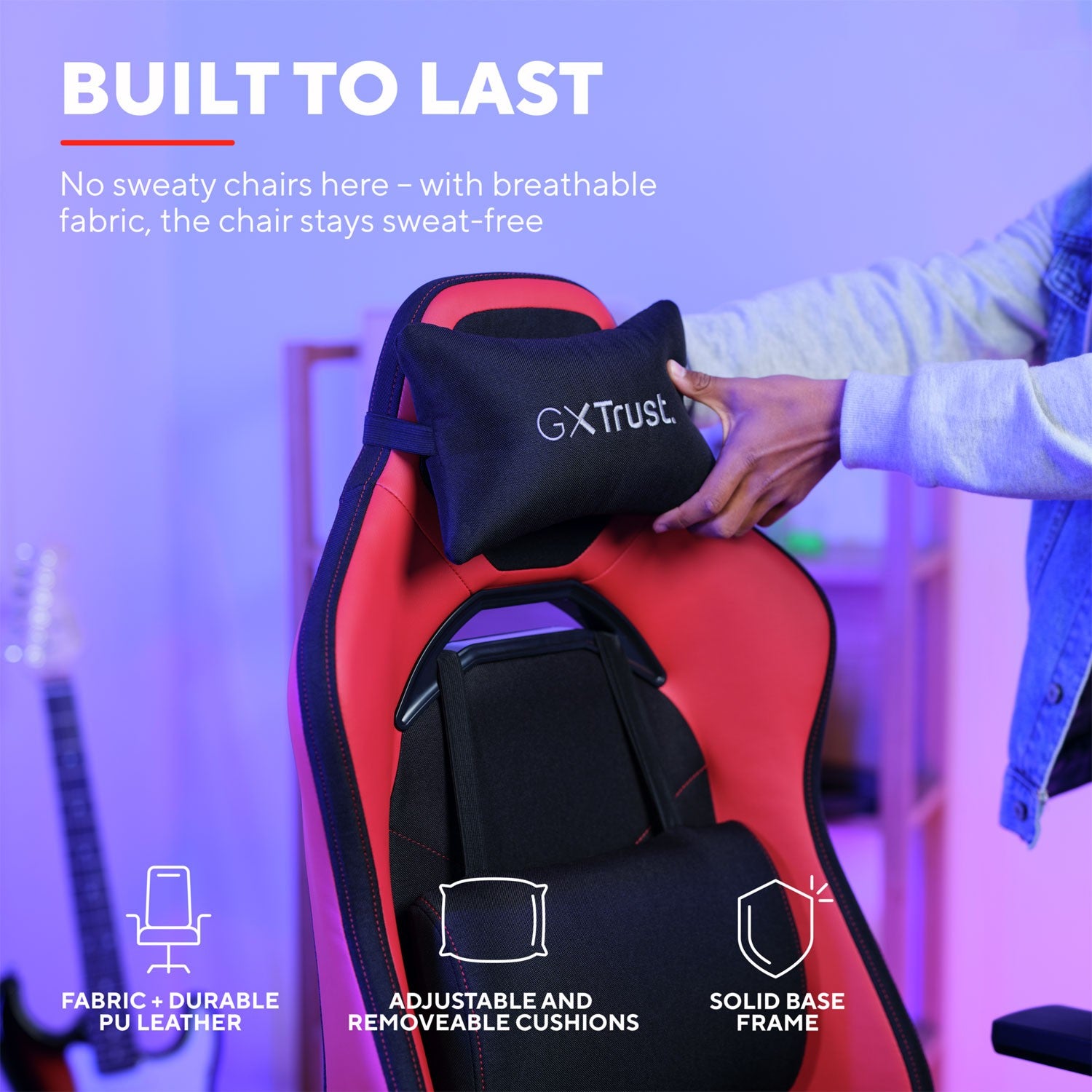 GXT 714R Ruya Gaming Chair Red