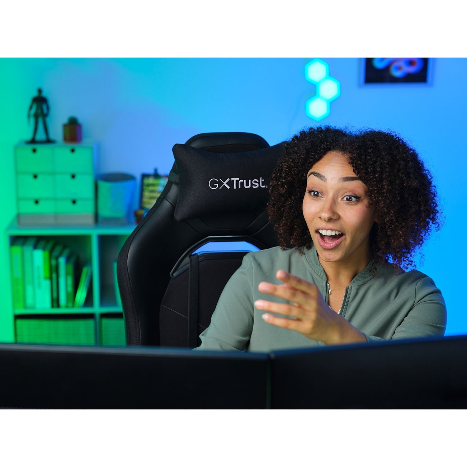 GXT 714 Ruya Gaming Chair Black