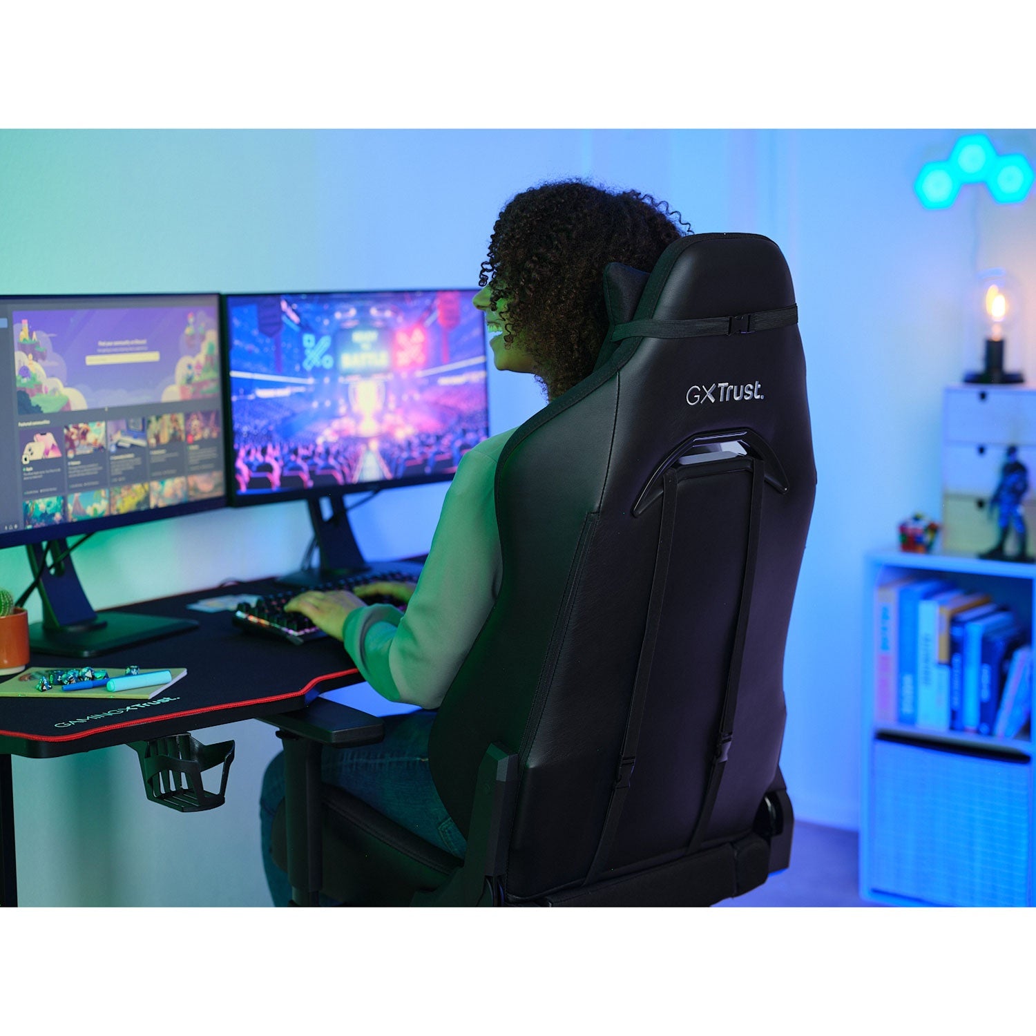 GXT 714 Ruya Gaming Chair Black