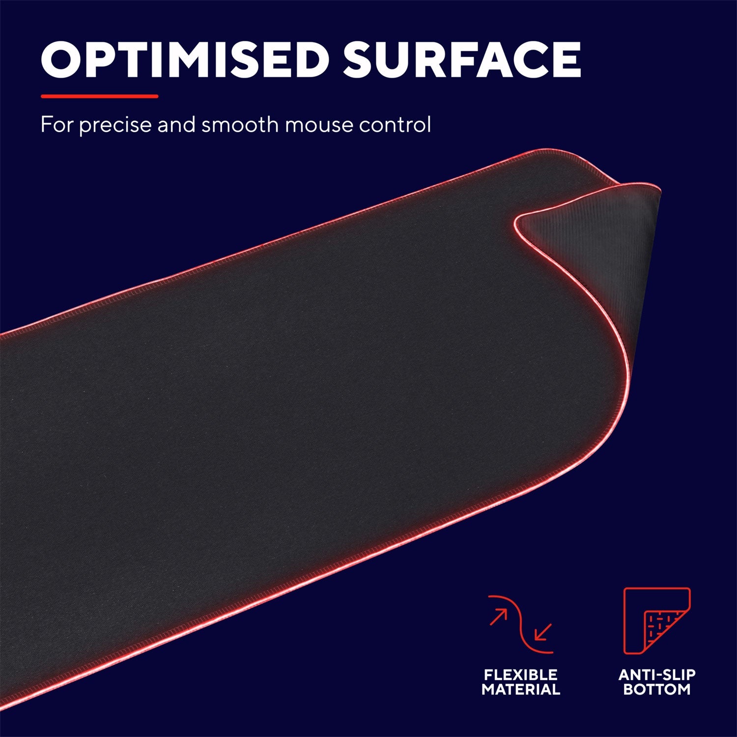 GXT 764 Glide-Flex Mouse Pad XXL RGB