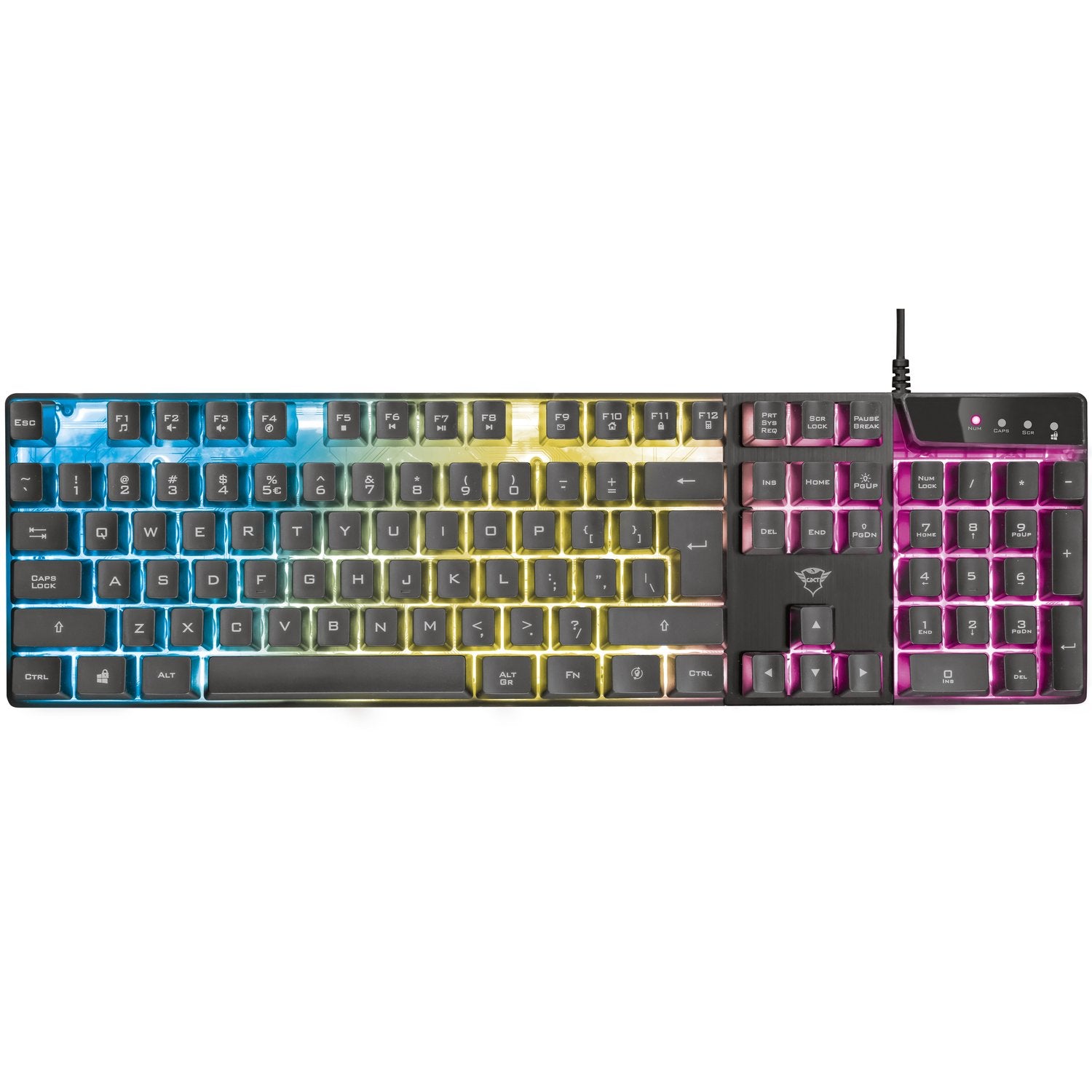GXT 835 Azor RGB Gaming Keyboard Nordic