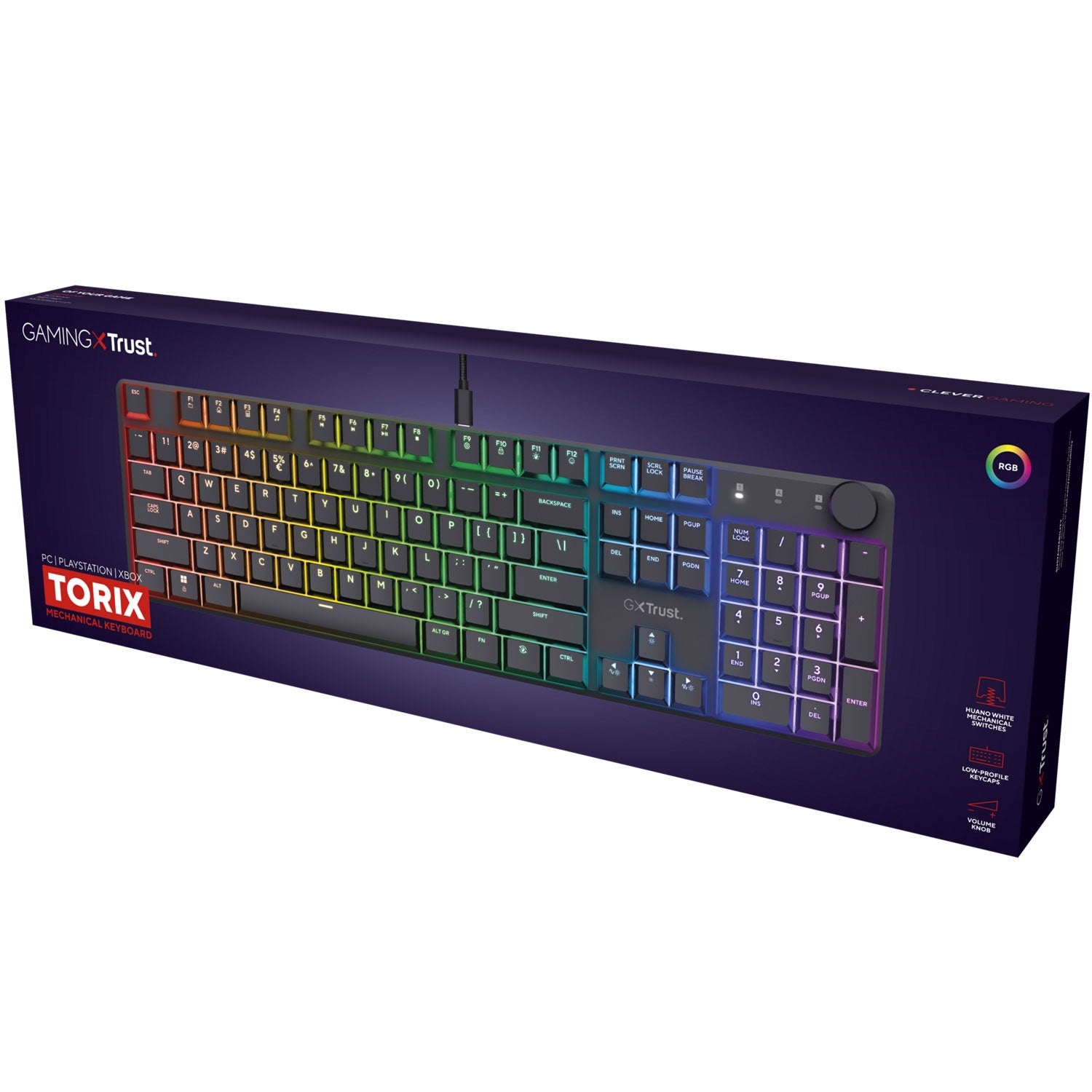 GXT 866 Torix Mechanical gaming keyboard Nordic layout
