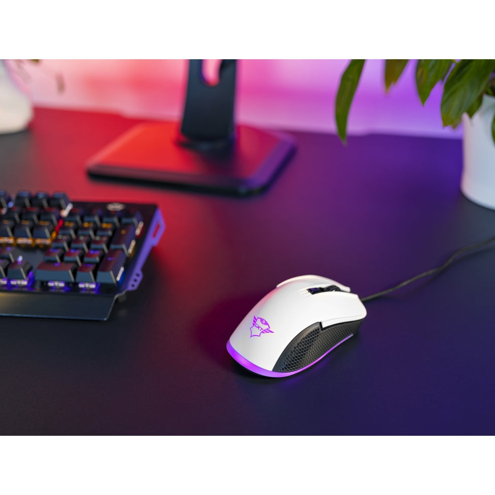 GXT 922W Ybar Gaming Mouse White