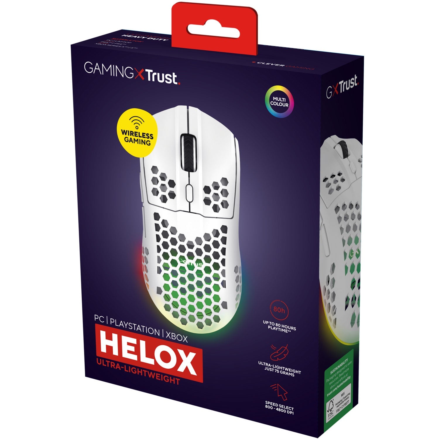 GXT 929W Helox Wireless Lightweight Gaming Mouse White