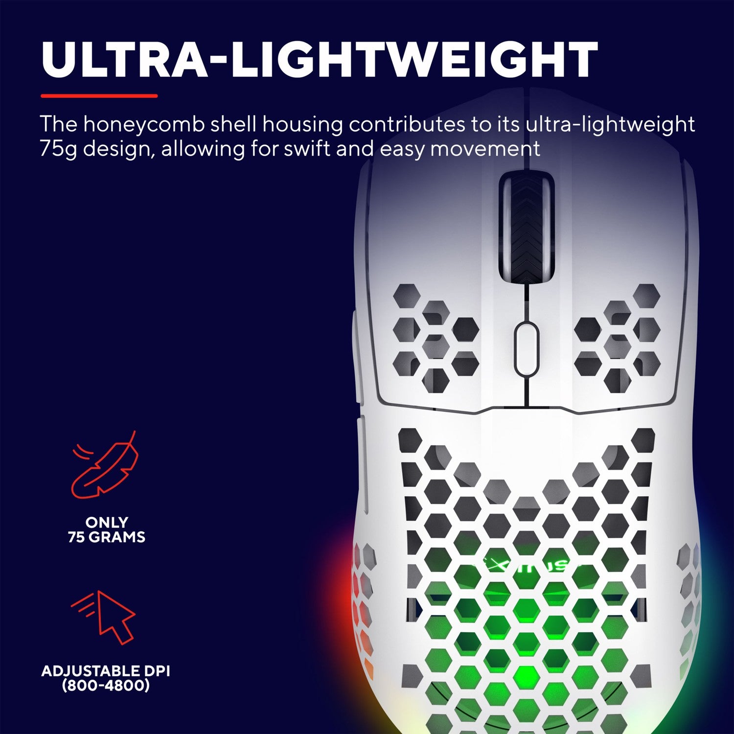 GXT 929W Helox Wireless Lightweight Gaming Mouse White