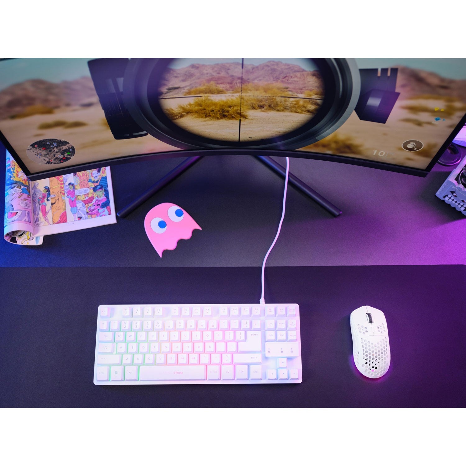 GXT 929W Helox Wireless Lightweight Gaming Mouse White