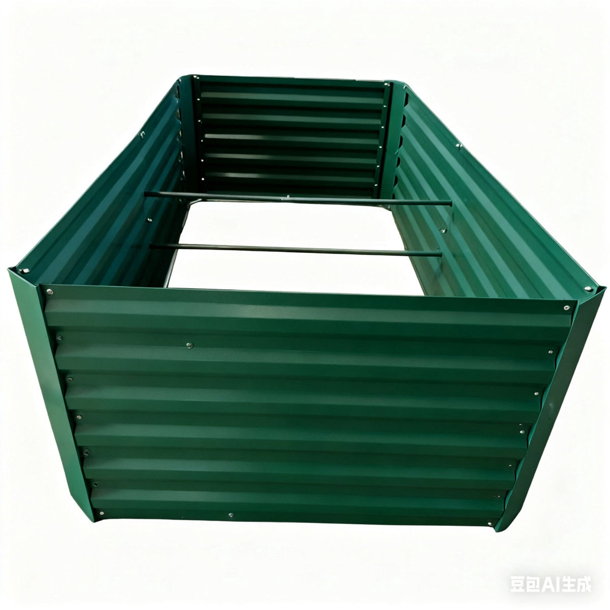 Galvanised Iron Raised Garden Bed – Square Planter Box
