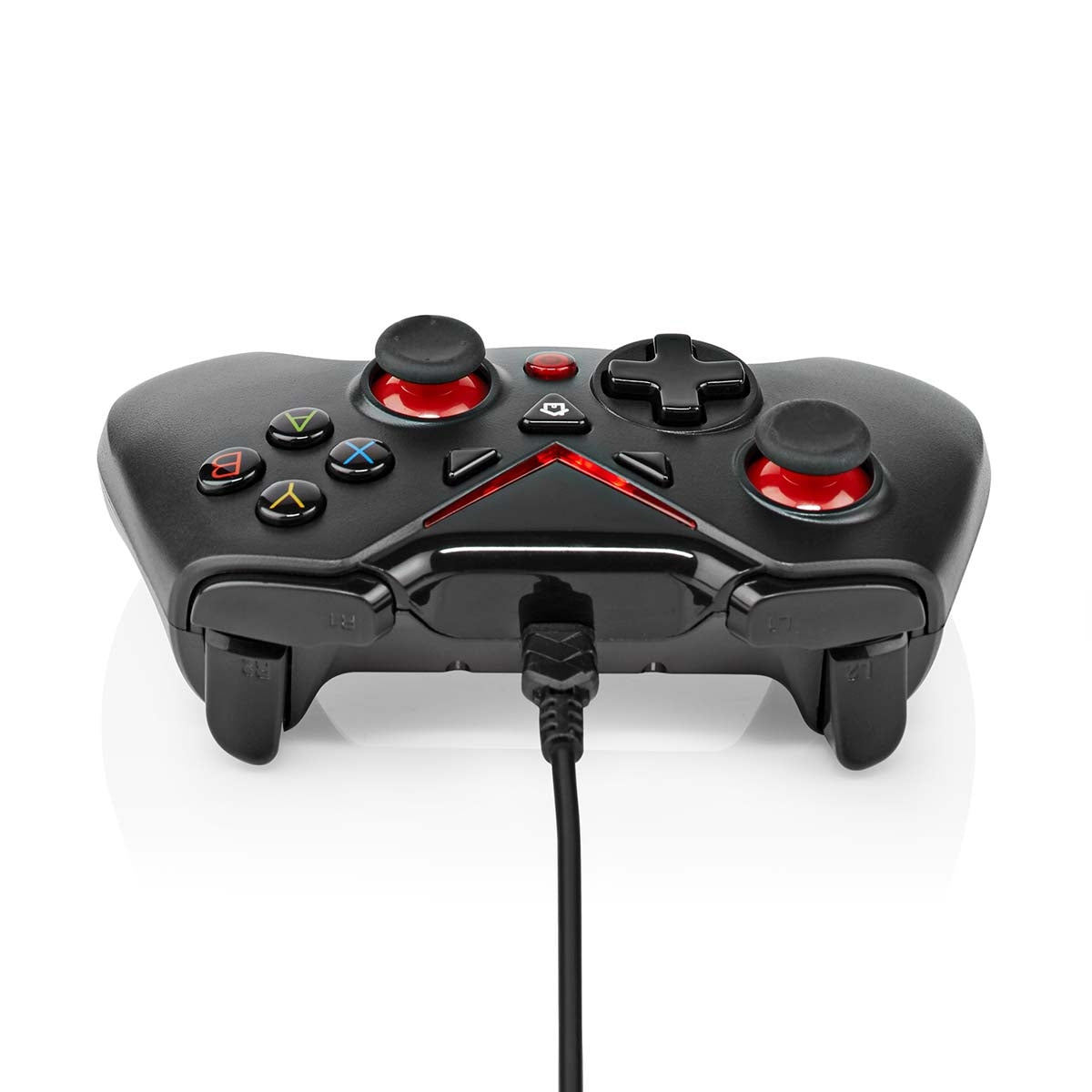 Game Control | USB Type-A | USB Power | PC | Number of buttons: 12 | Cable length: 1.60 m | Black