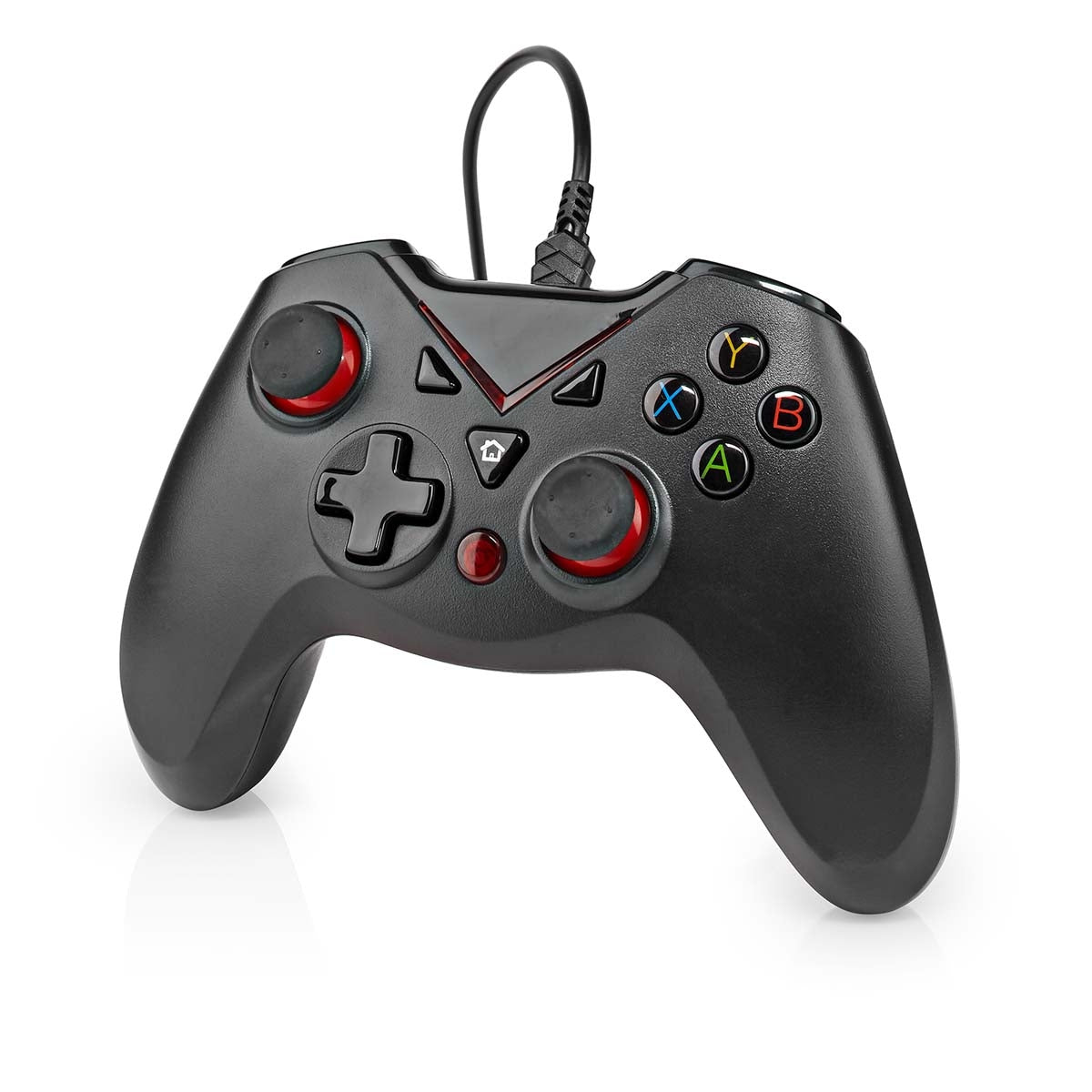 Game Control | USB Type-A | USB Power | PC | Number of buttons: 12 | Cable length: 1.60 m | Black