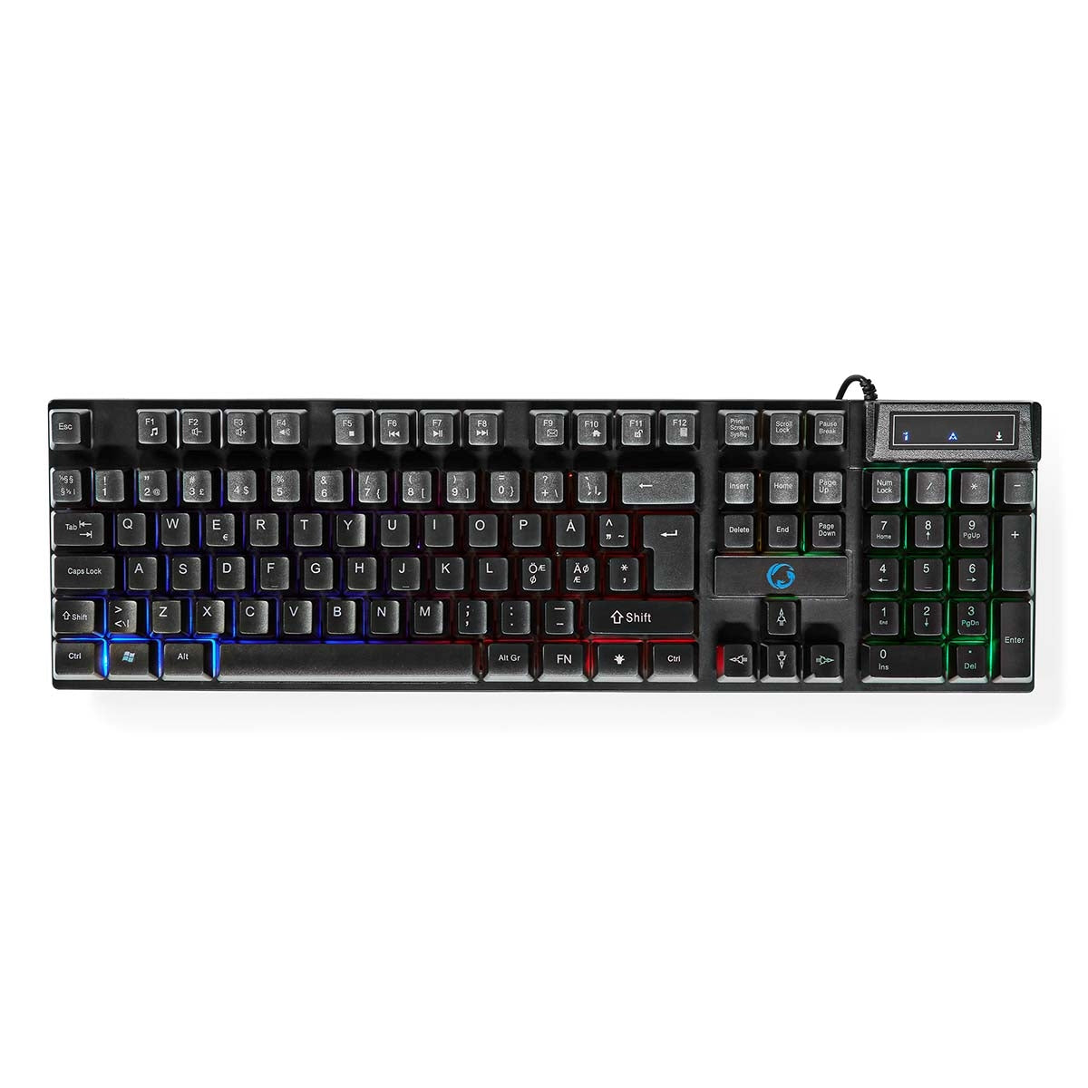 Gaming Combo Kit | 5-in-1 | Keyboard, headset, mouse and mouse pad | Black | QWERTY | ND Layout