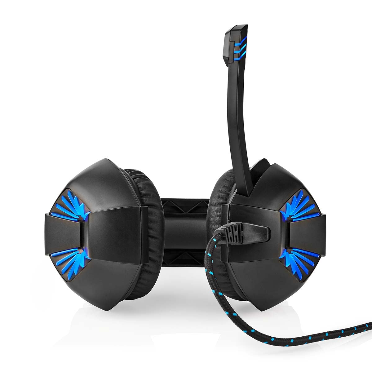 Gaming Headset | Over-Ear | Stereo | USB Type-A / 2x 3.5 mm | Foldable Microphone | 2.20 m | LEDs