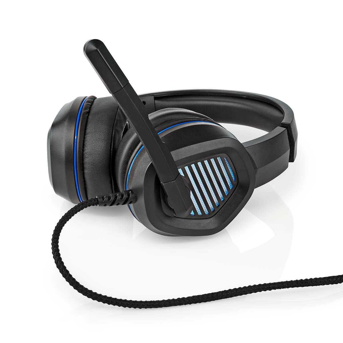 Gaming Headset | Over-Ear | Surround | USB Type-A | Foldable Microphone | 2.10 m | LEDs