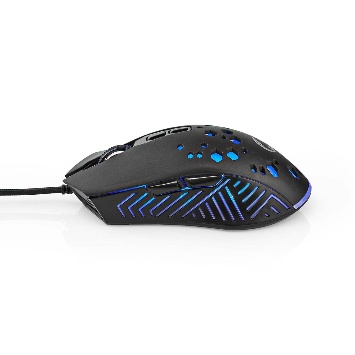 Gaming Mouse | Wire bound | 800 / 1200 / 2400 / 3200 / 4800 / 7200 dpi | Adjustable DPI | Number of buttons: 7 | Programmable buttons | Right-handed | 1.50 m | RGB