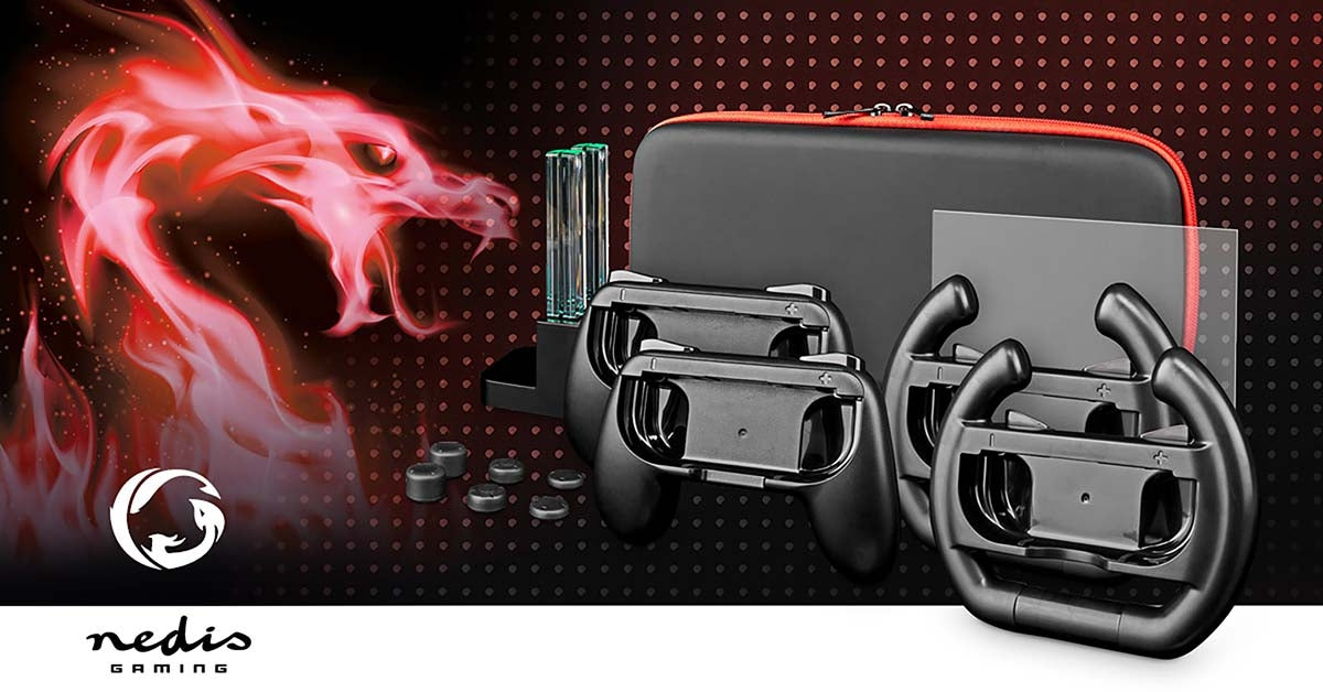 Gaming Starter Kit | Compatible with: Nintendo Switch (OLED) | 13-in-1