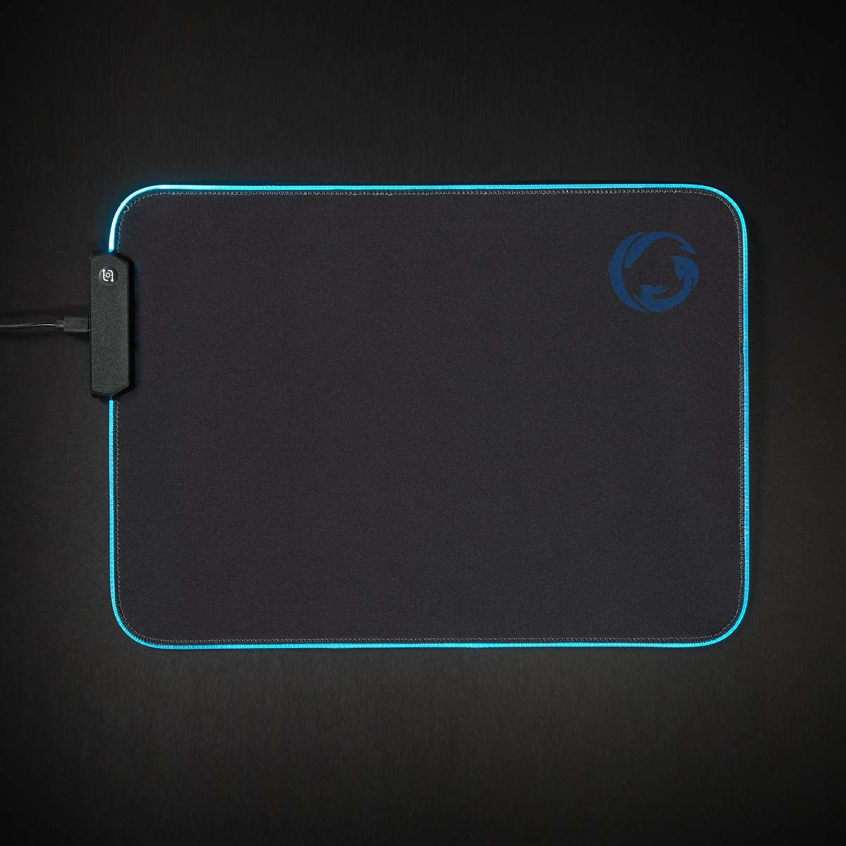 Gaming mouse pad | Rubber / Microfiber | Black