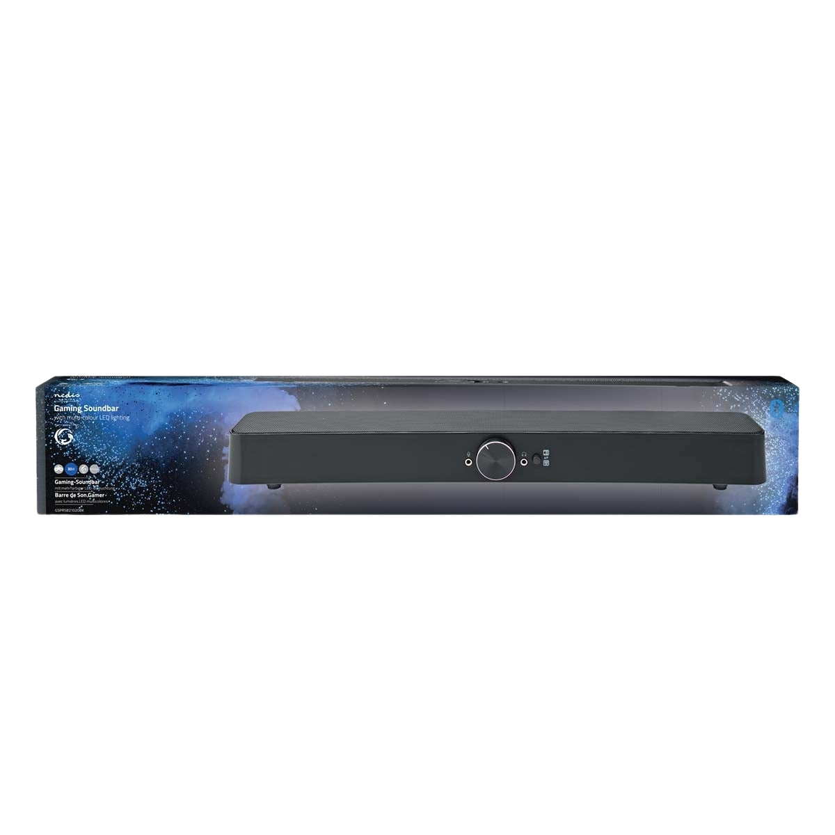 Gaming speakers | Speaker channels: 2.0 | USB Power | 3.5 mm Male | 30 W| LEDs | Volume Control | Connection output: 1x 3.5 mm