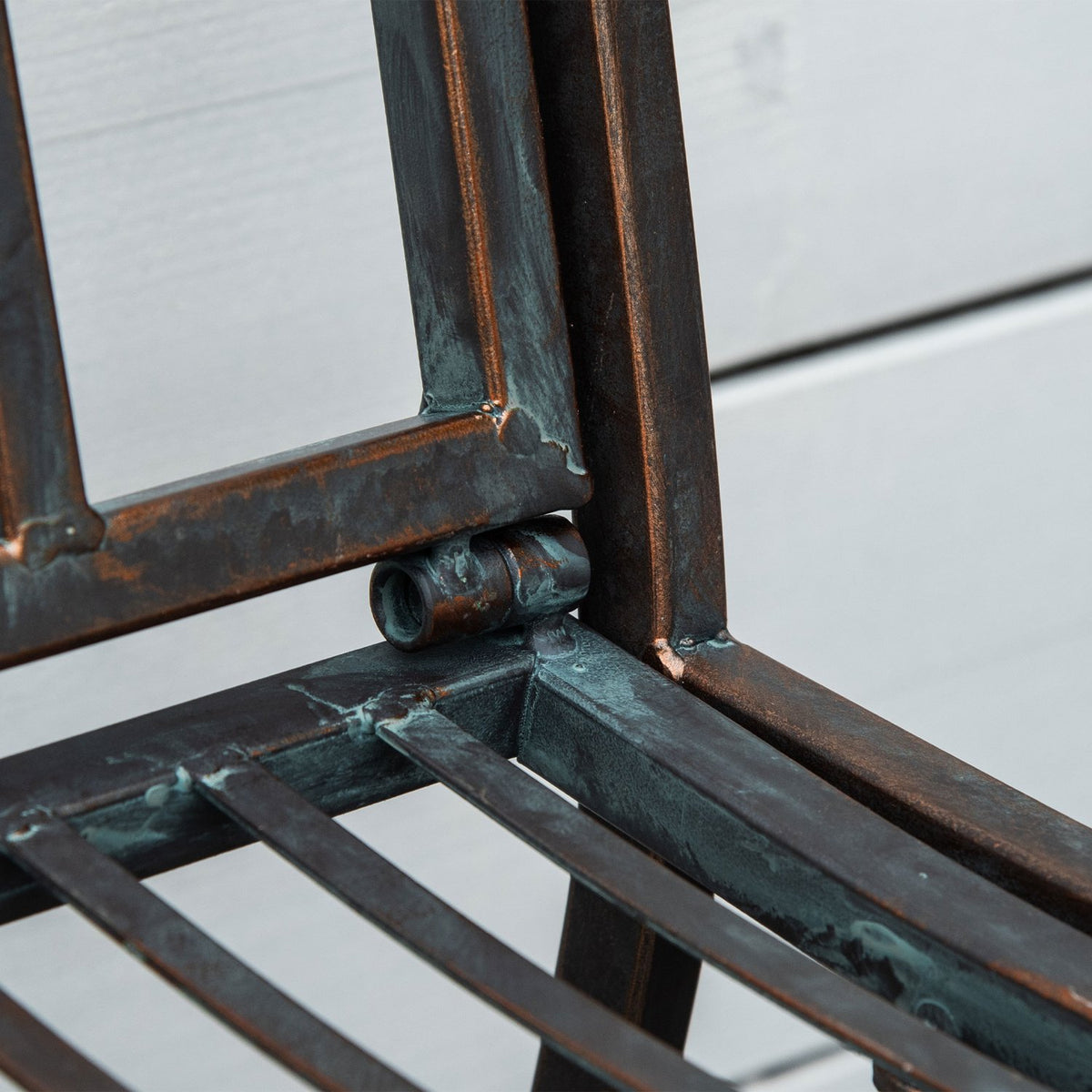 Garden Bench 2-Seater Park Bench Made Of Metal Bench Up To 200 Kg Bench Patio Bench With Back And Armrests Garden Furniture Metal 110 X 60 X 97 Cm