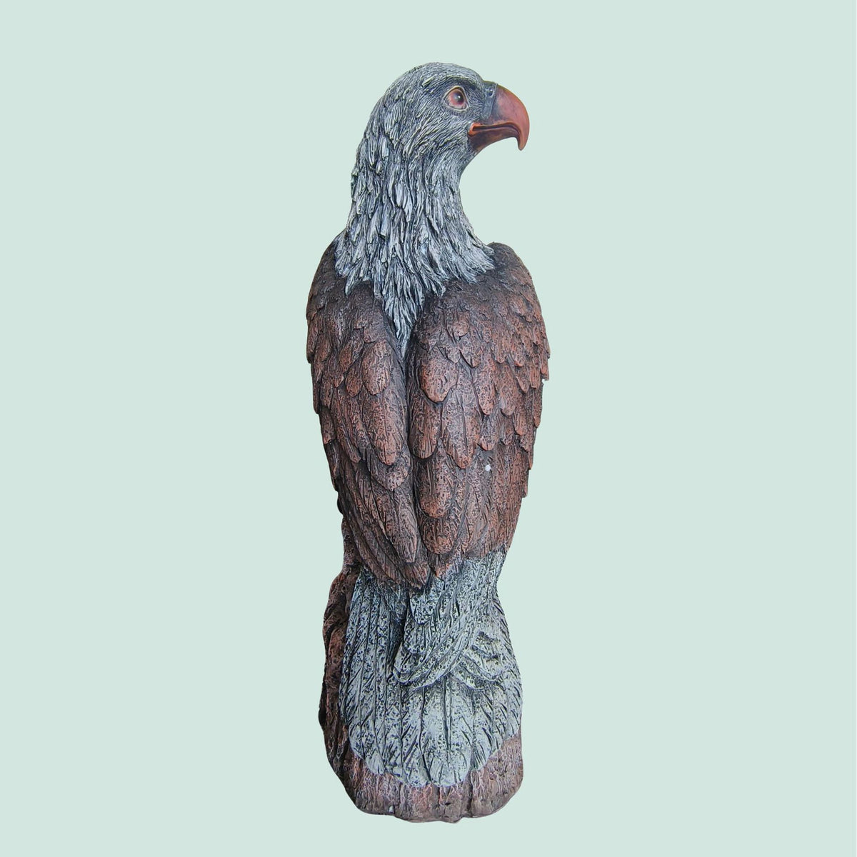 Garden Eagle Statue, Weatherproof Polyresin, UV Resistant
