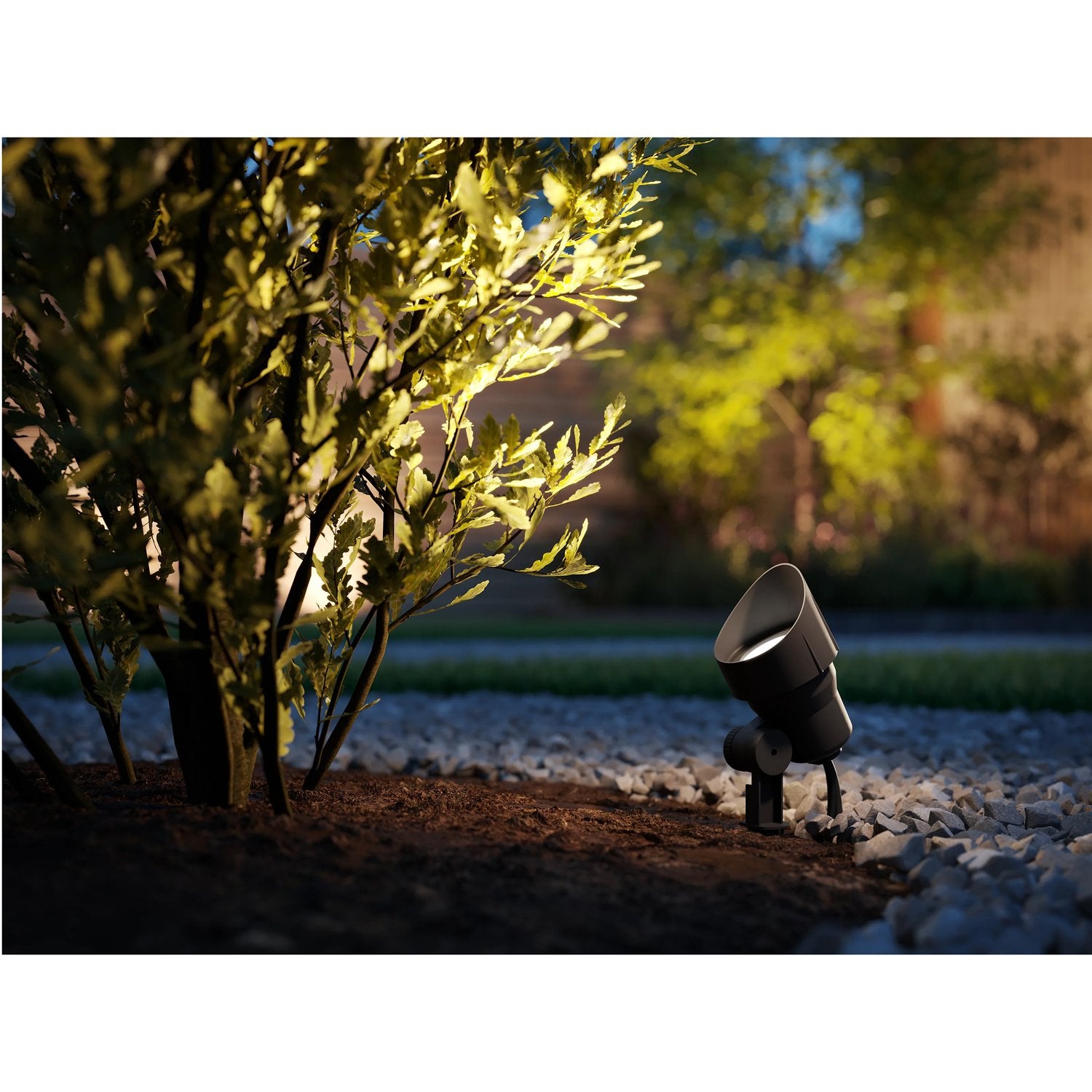 GardenLink Starter kit Spotlight Warm white 600 lm 3-pack Black