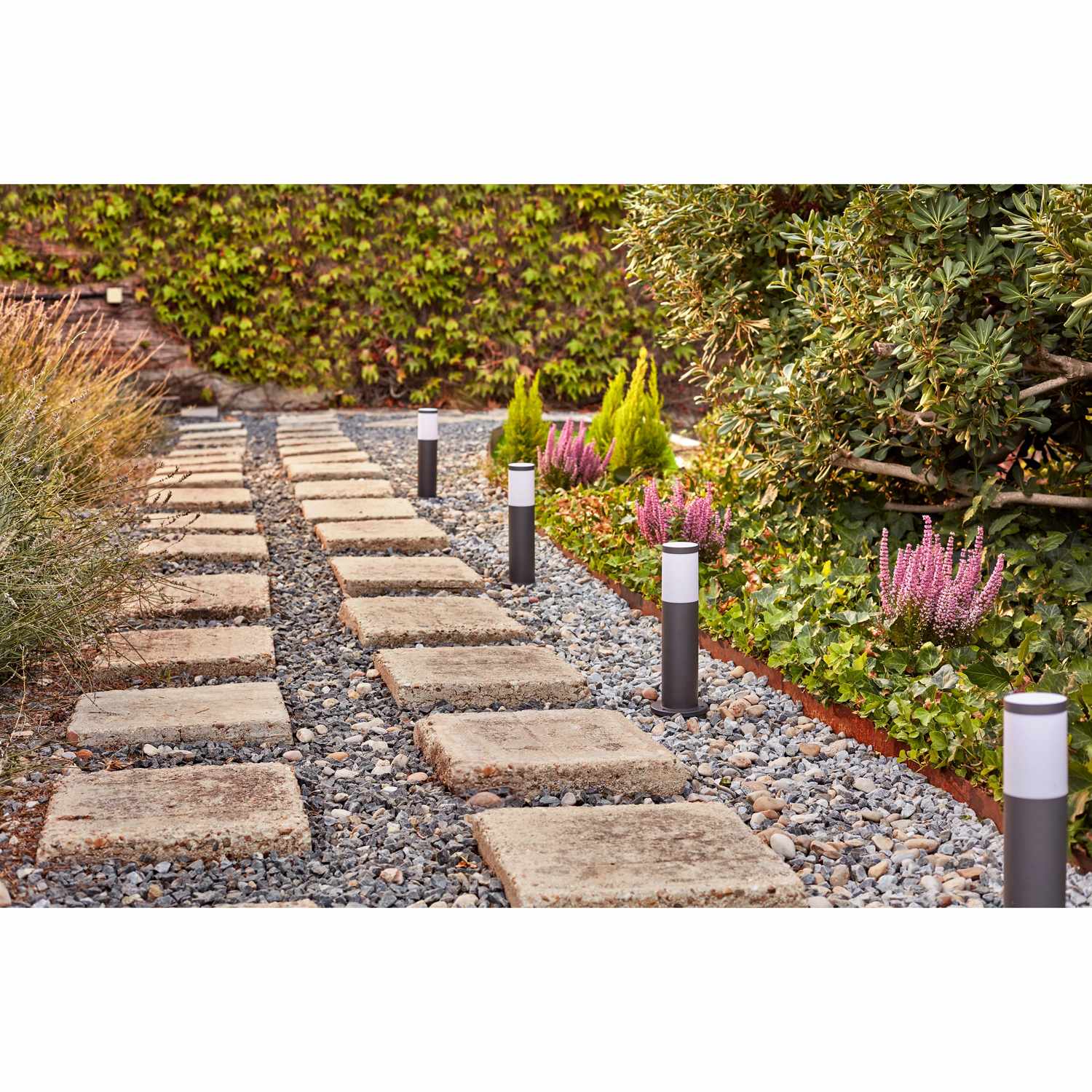 GardenLink Starter kit Utrecht Pedestal Warm white 600 lm 1-pack Anthracite