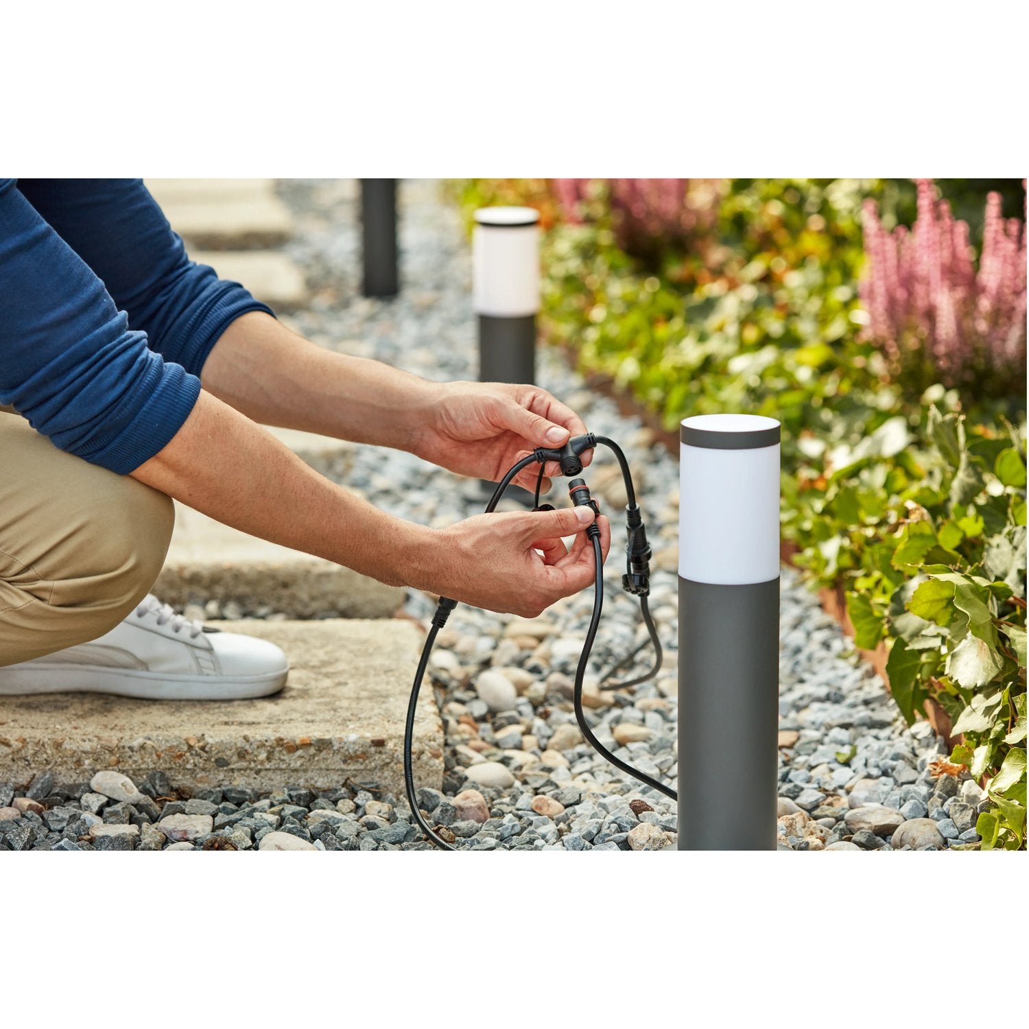 GardenLink Starter kit Utrecht Pedestal Warm white 600 lm 1-pack Anthracite