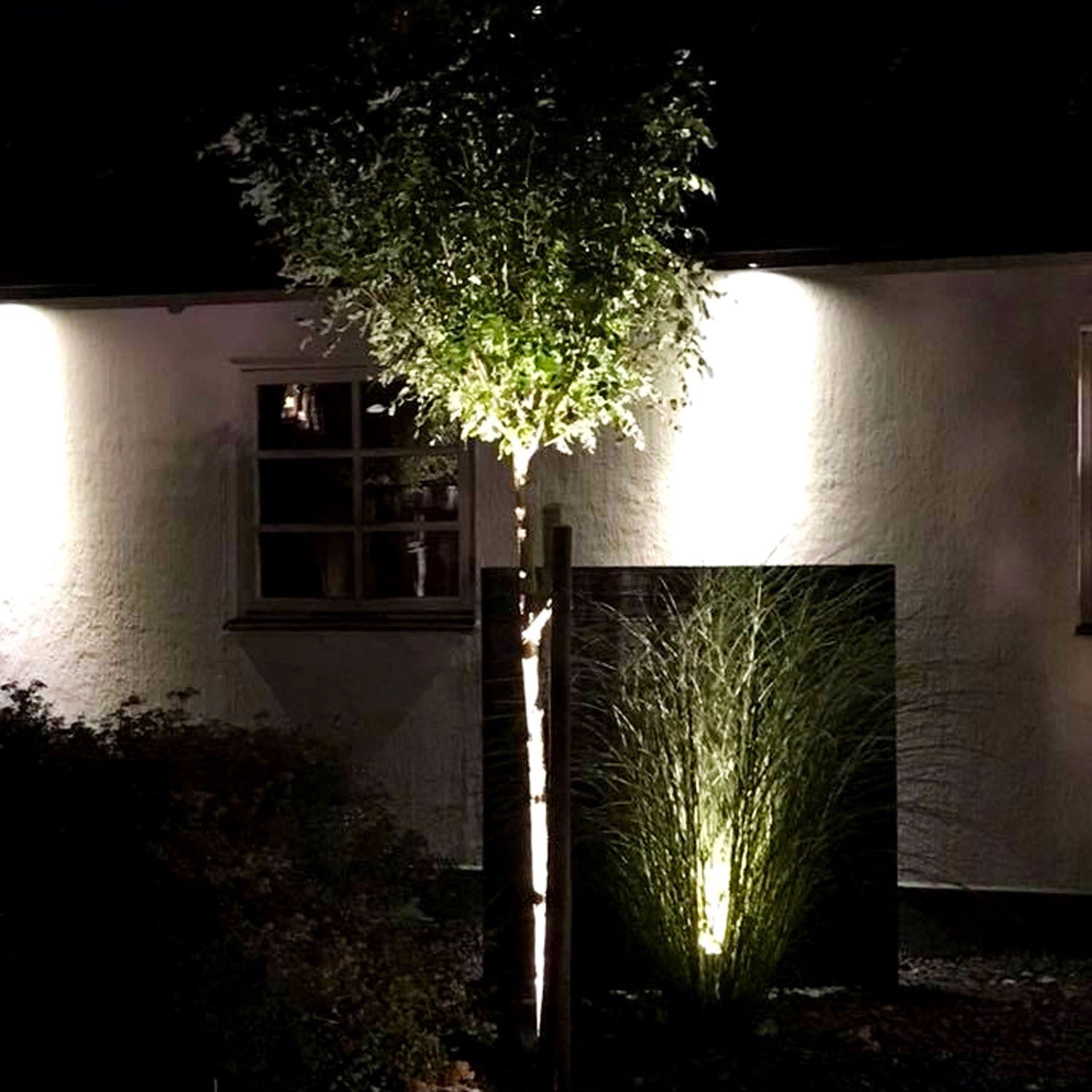 Garden Spotlight, 12V 5W LED, 300 lm, Gray