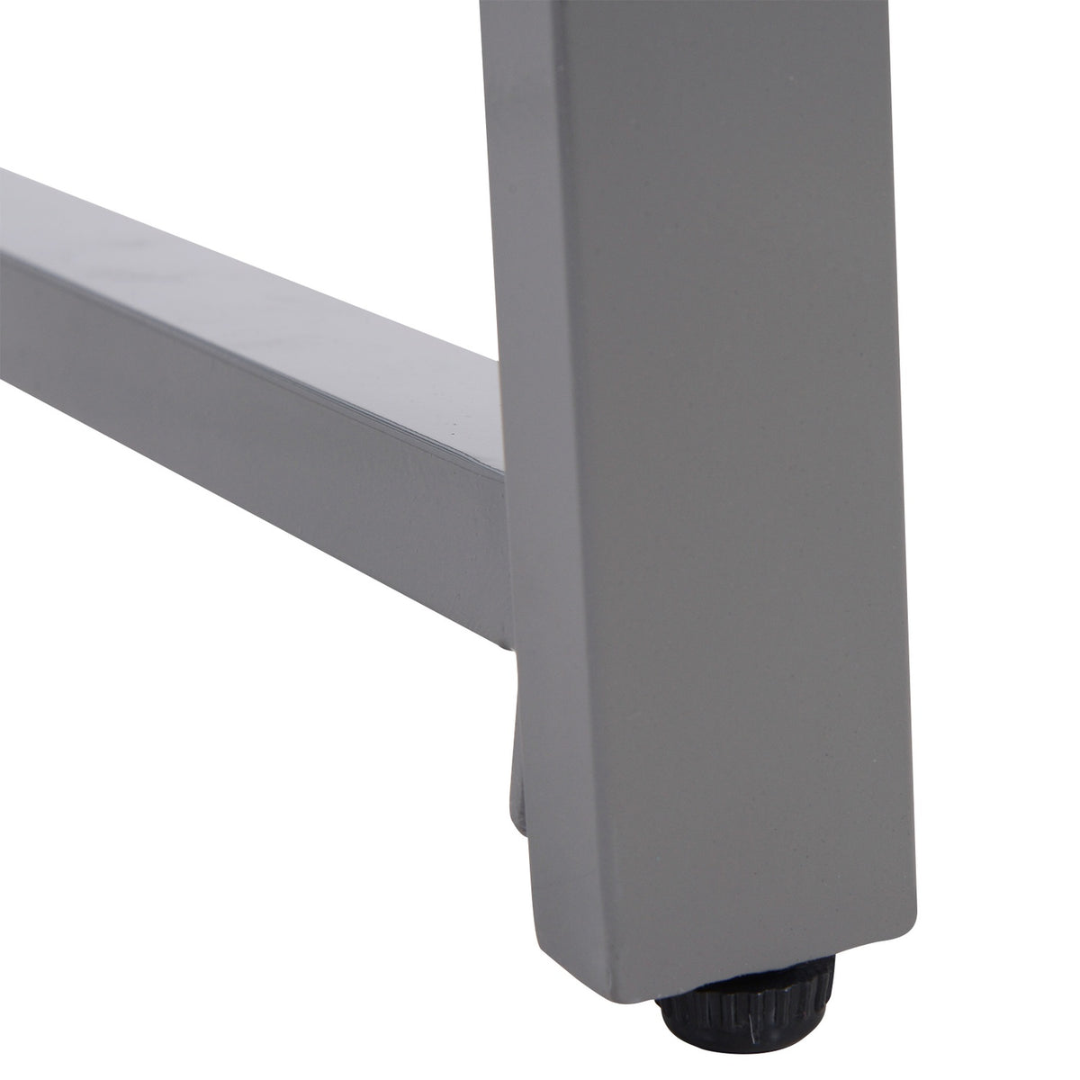 Garden Table Garden Side Table With Tempered Glass Polyrattan + Aluminum