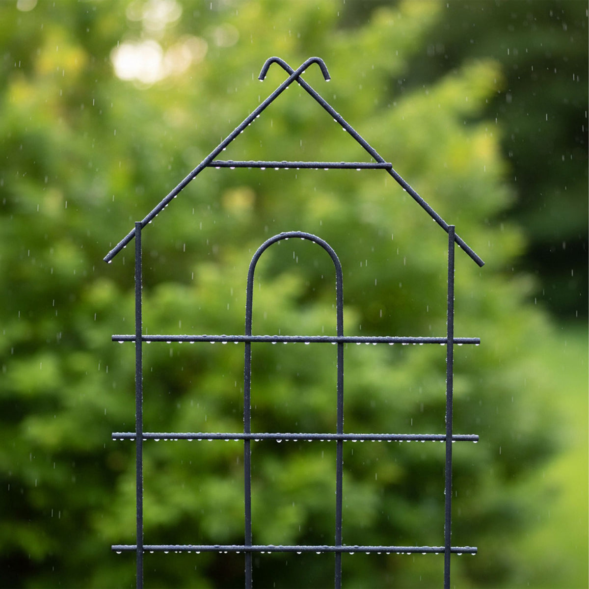 Garden Trellis Set Of 4, Metal Climbing Plant Support