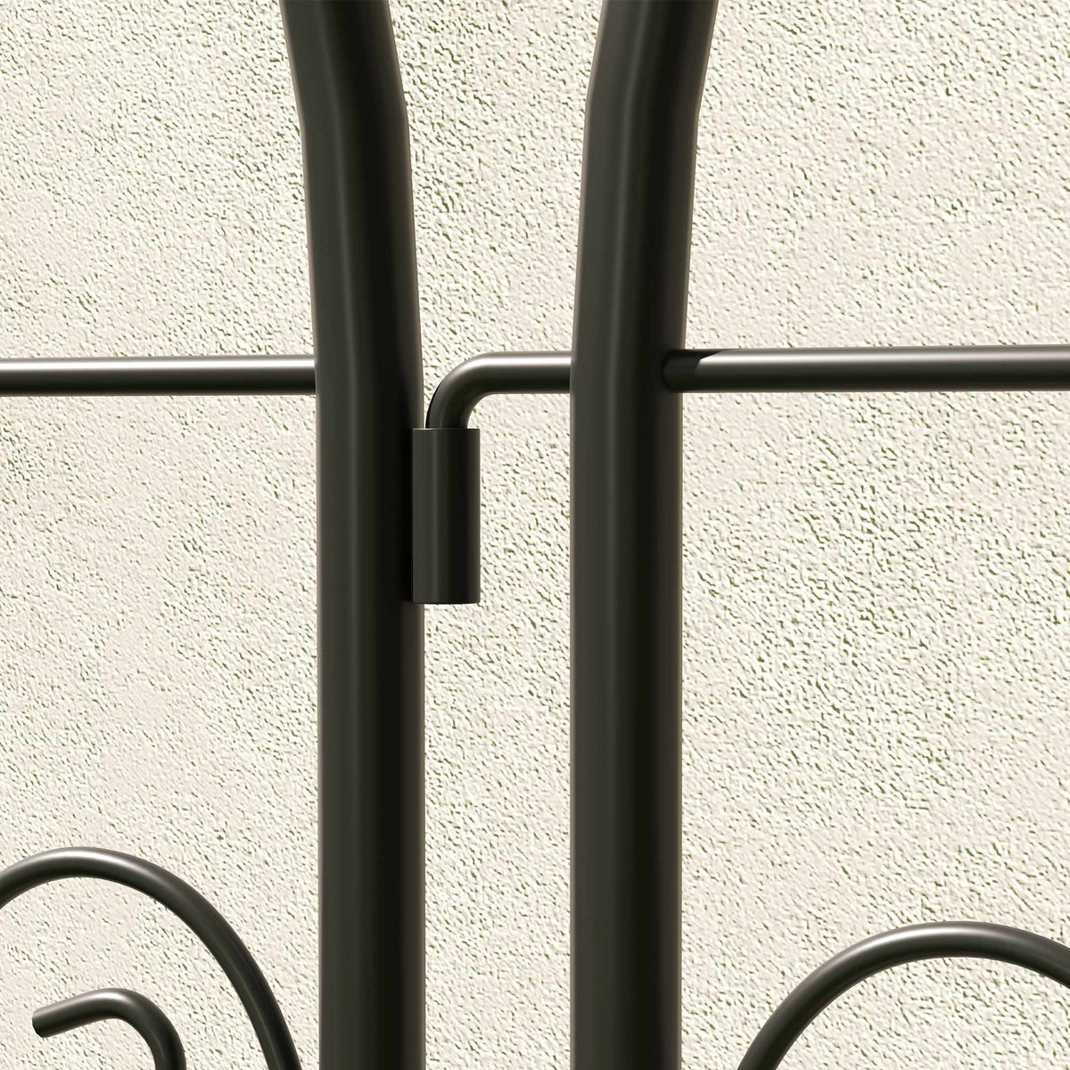 Garden Trellis with Bird Design, Metal, 50x150 cm, 2-Pack