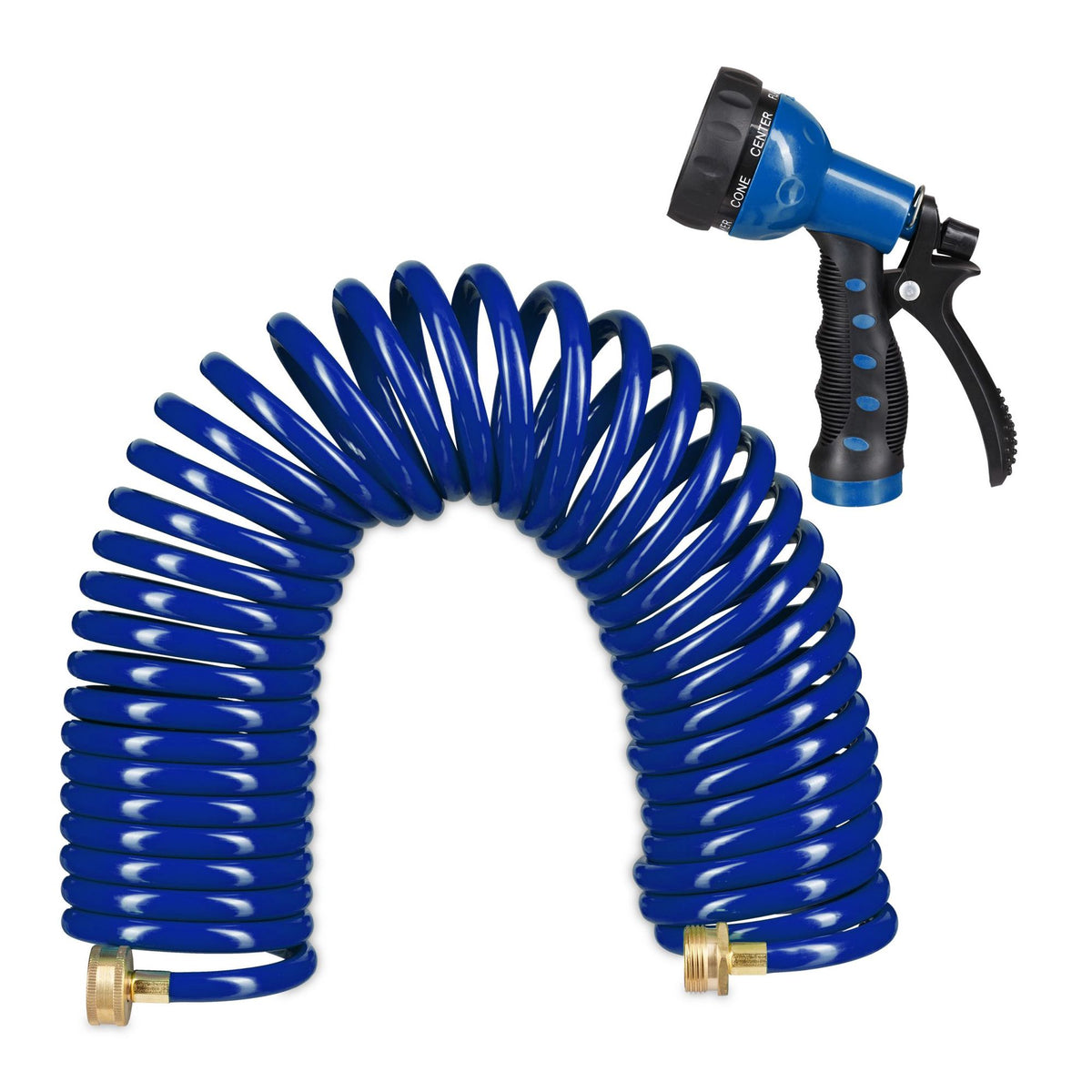 Garden hose with spray gun 10 m