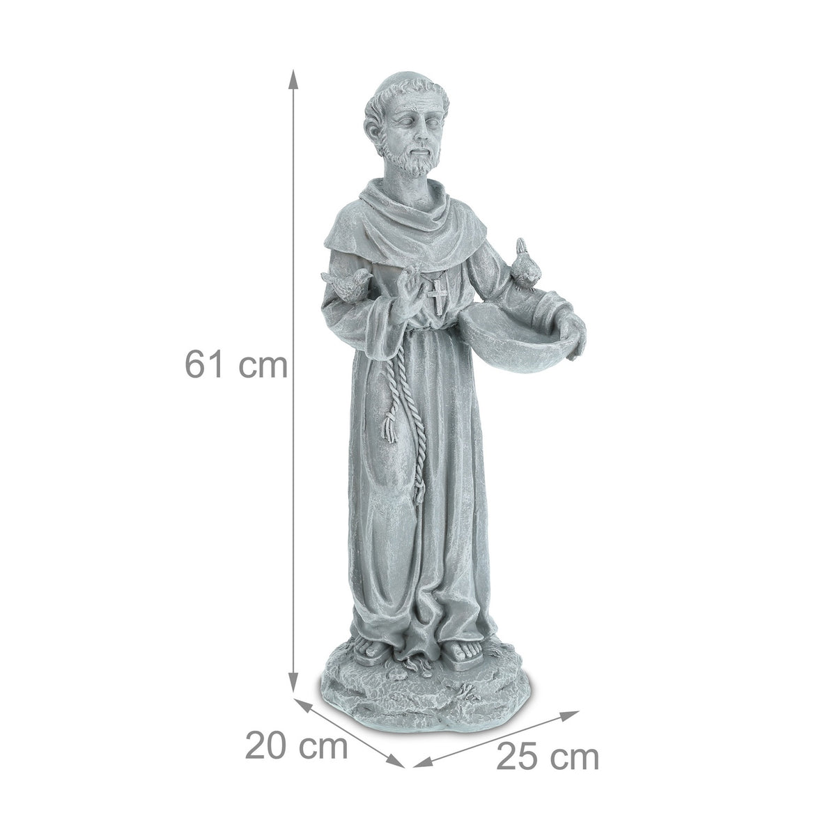Garden statue, Saint Francis