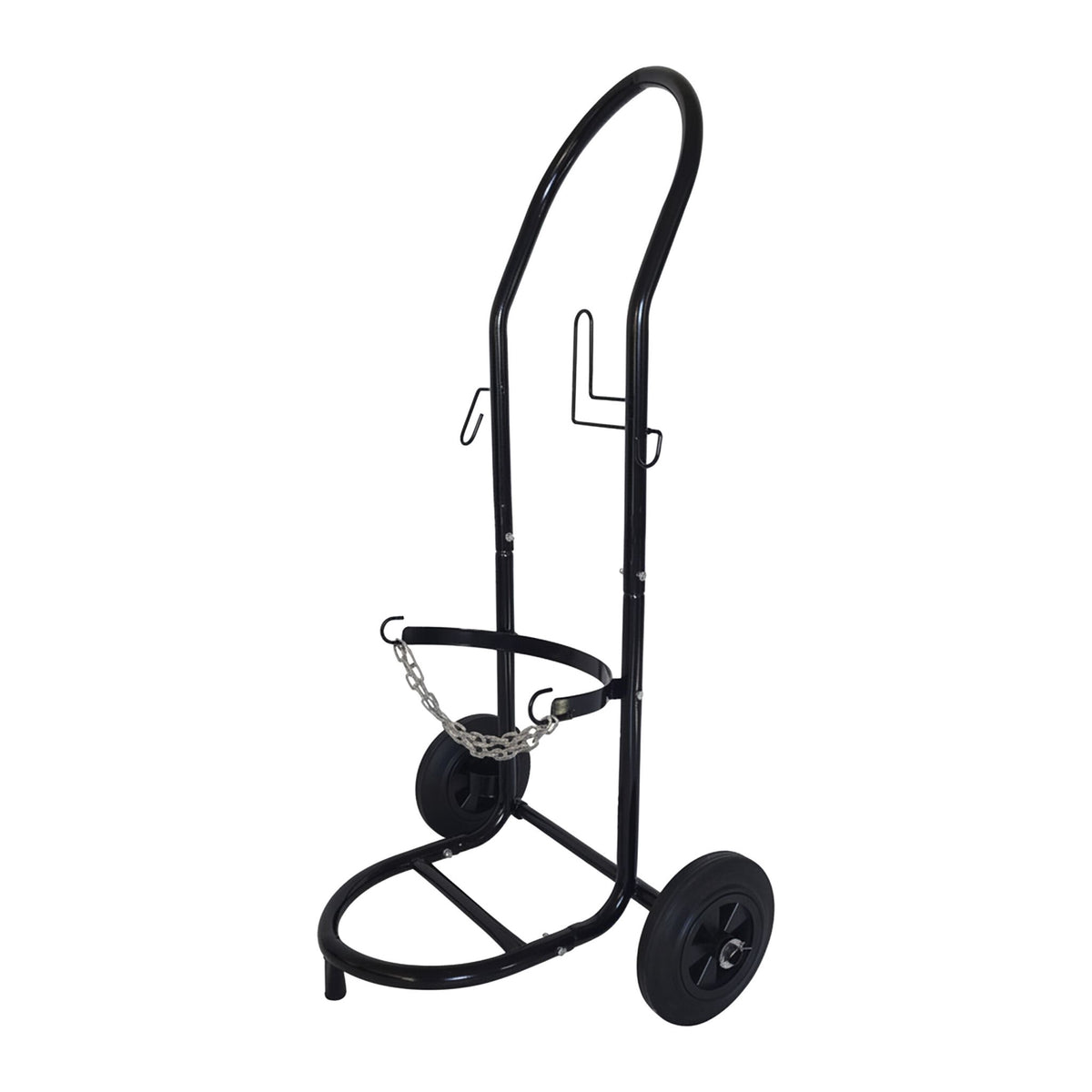 Gas Cylinder Trolley with Safety Chain and Rubber Wheels
